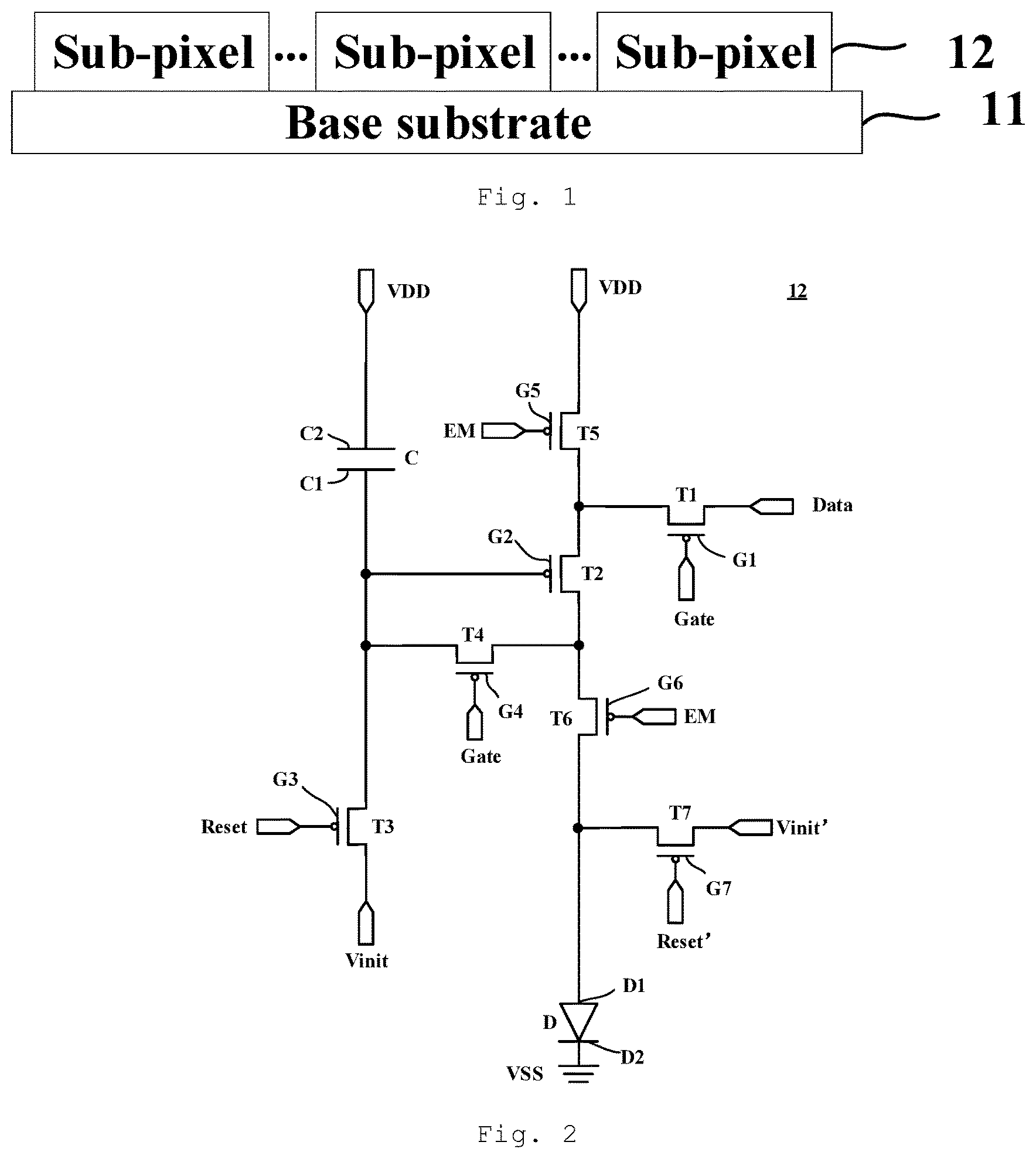 Patent US12581814 Figure 1 – Display panel with improved display effect and manufacturing method thereof, and display device