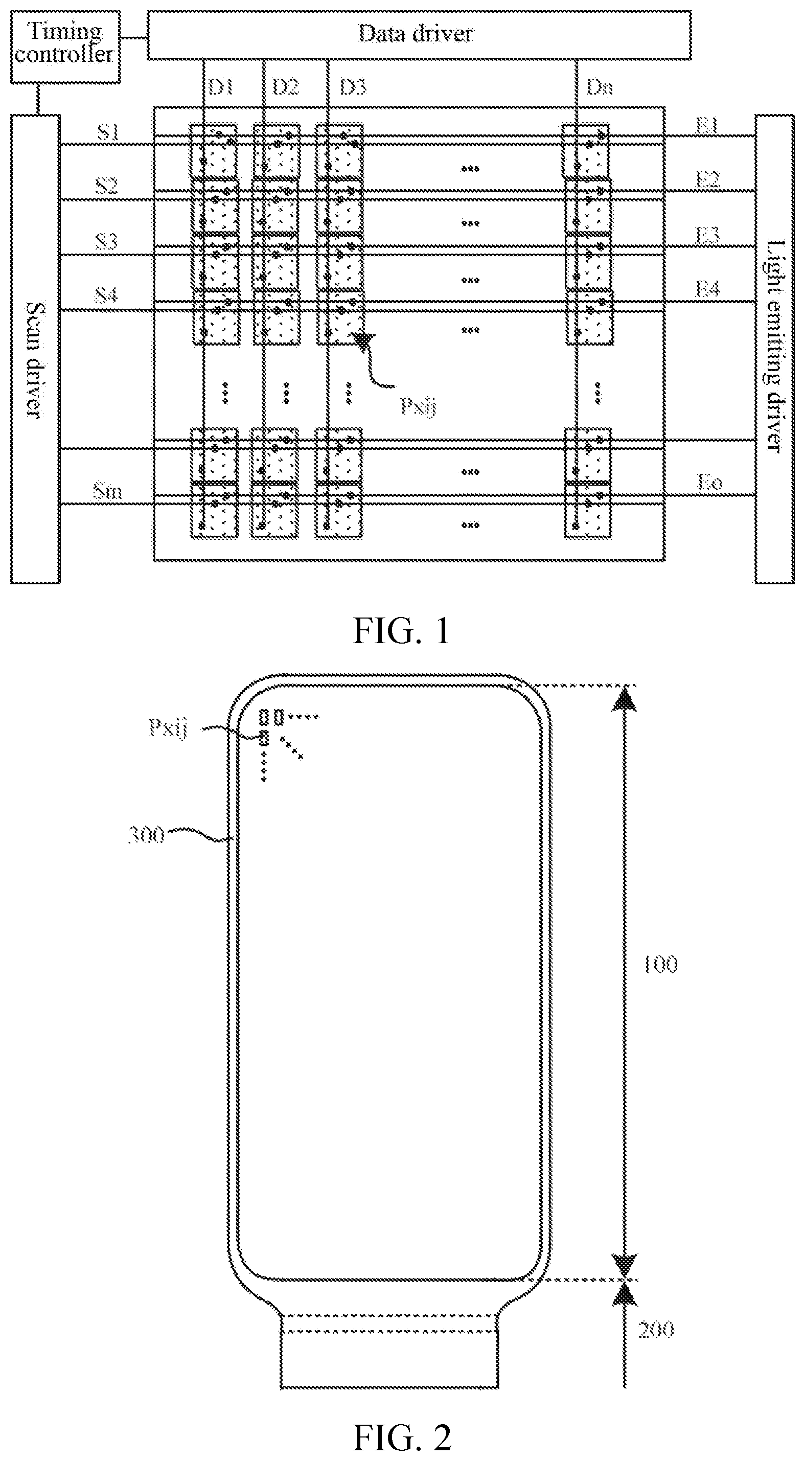Patent US12581816 — Display substrate and display apparatus with fanout ladder sub-lines — Figure 1