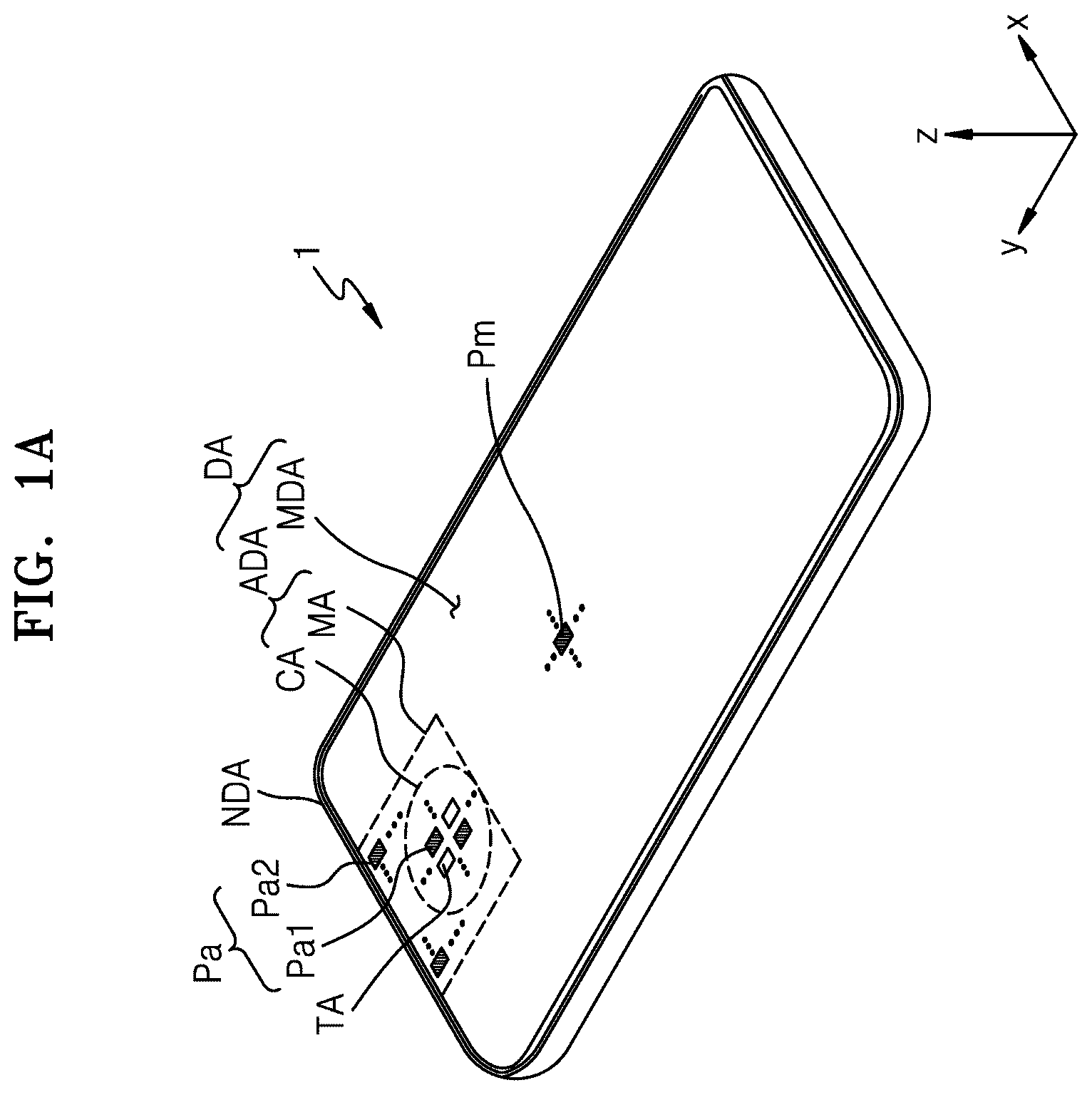 Patent US12581841 — Display apparatus — Figure 1