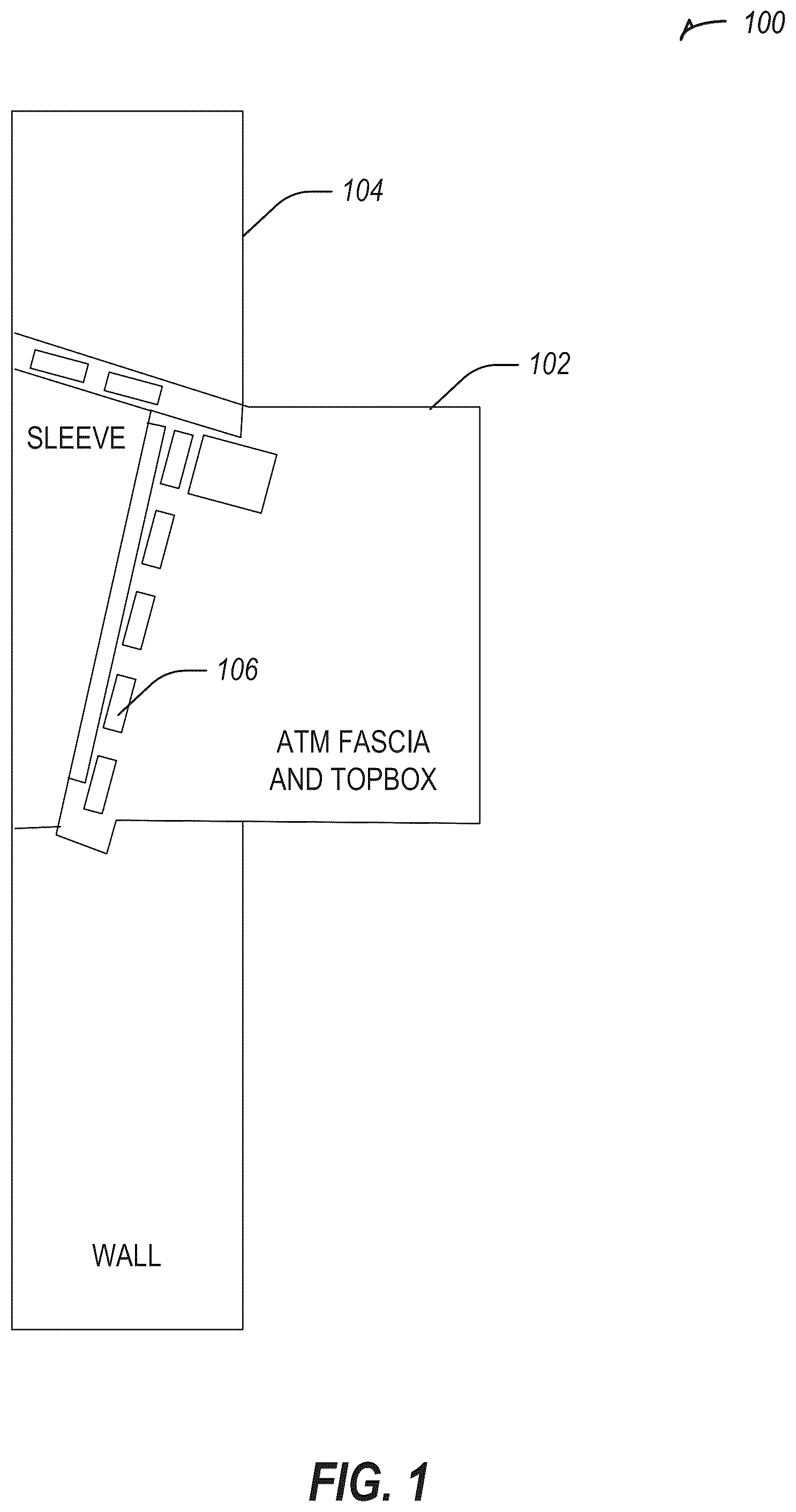 Patent US12581856 — Thermoelectric generator power generation at an ATM — Figure 1