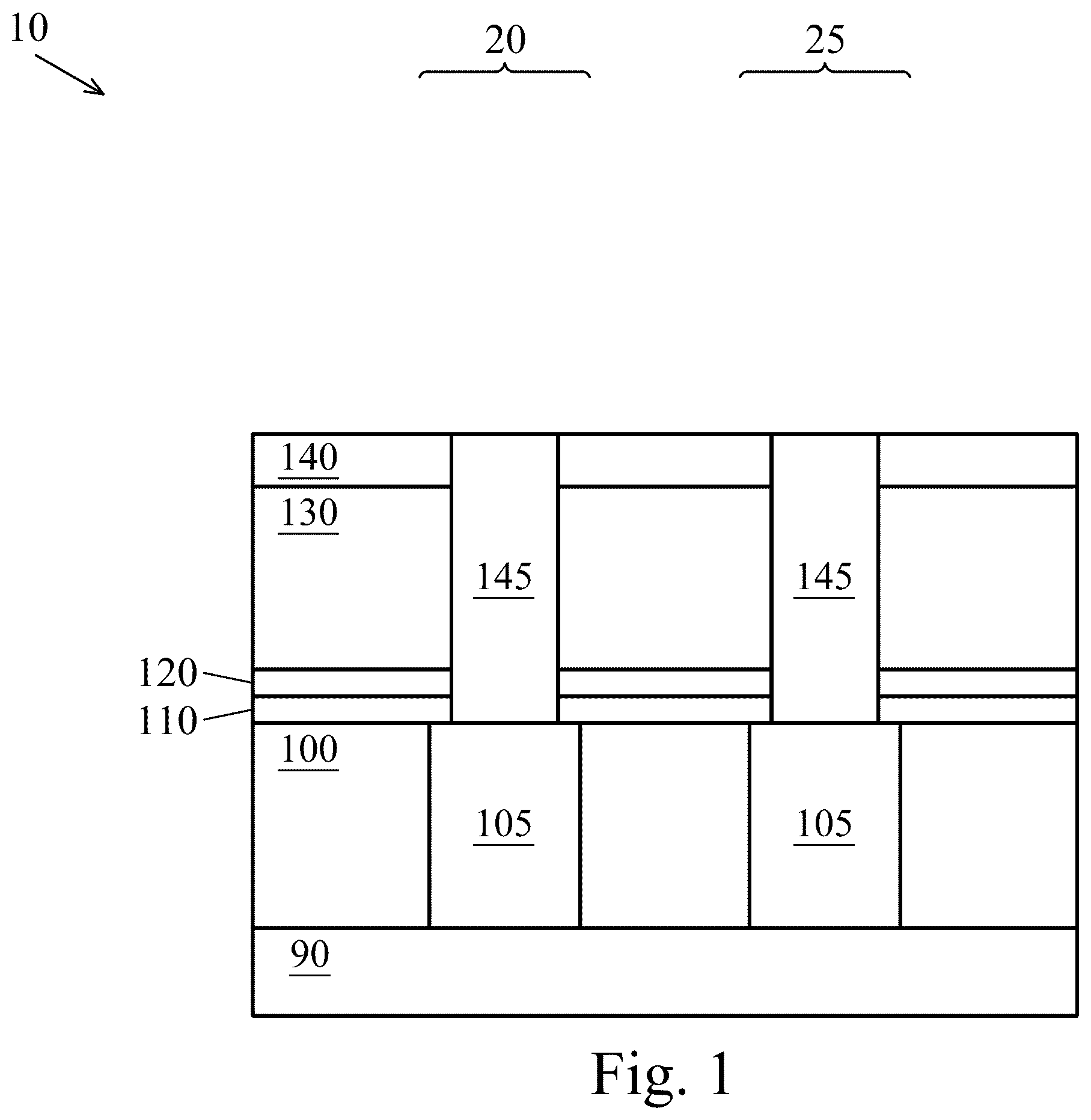 Patent US12581863 Figure 1 – MRAM fabrication and device