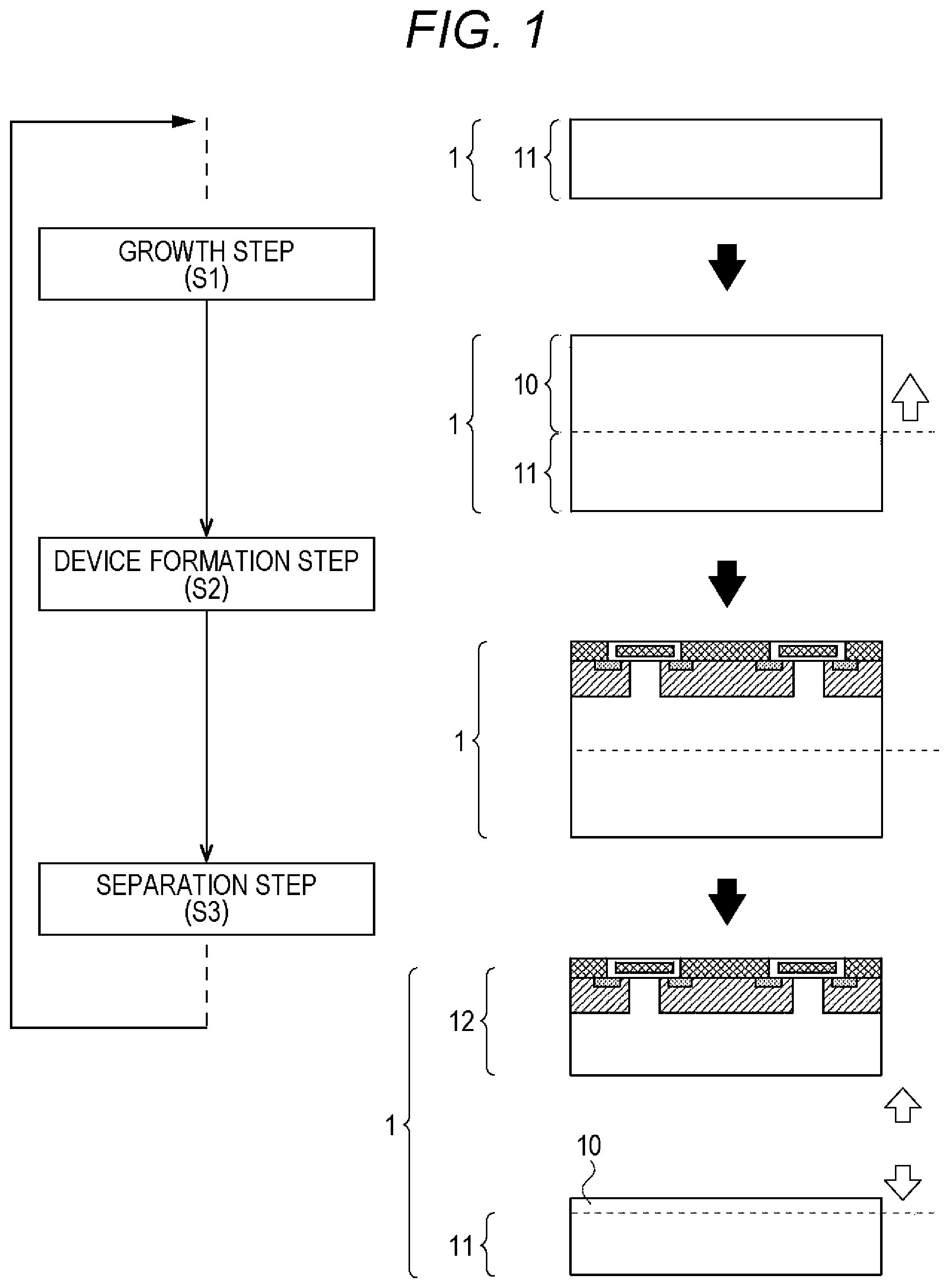 Patent US12581873 — Method of manufacturing SiC semiconductor device and SiC semiconductor device — Figure 1