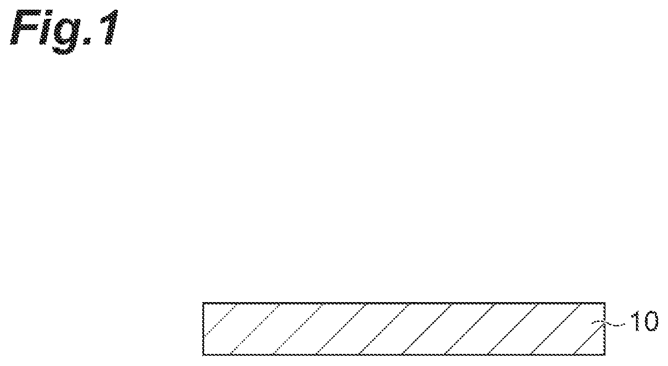 Patent US12581907 — Film for temporary fixation, layered product for temporary fixation, and method for producing semiconductor device — Figure 1