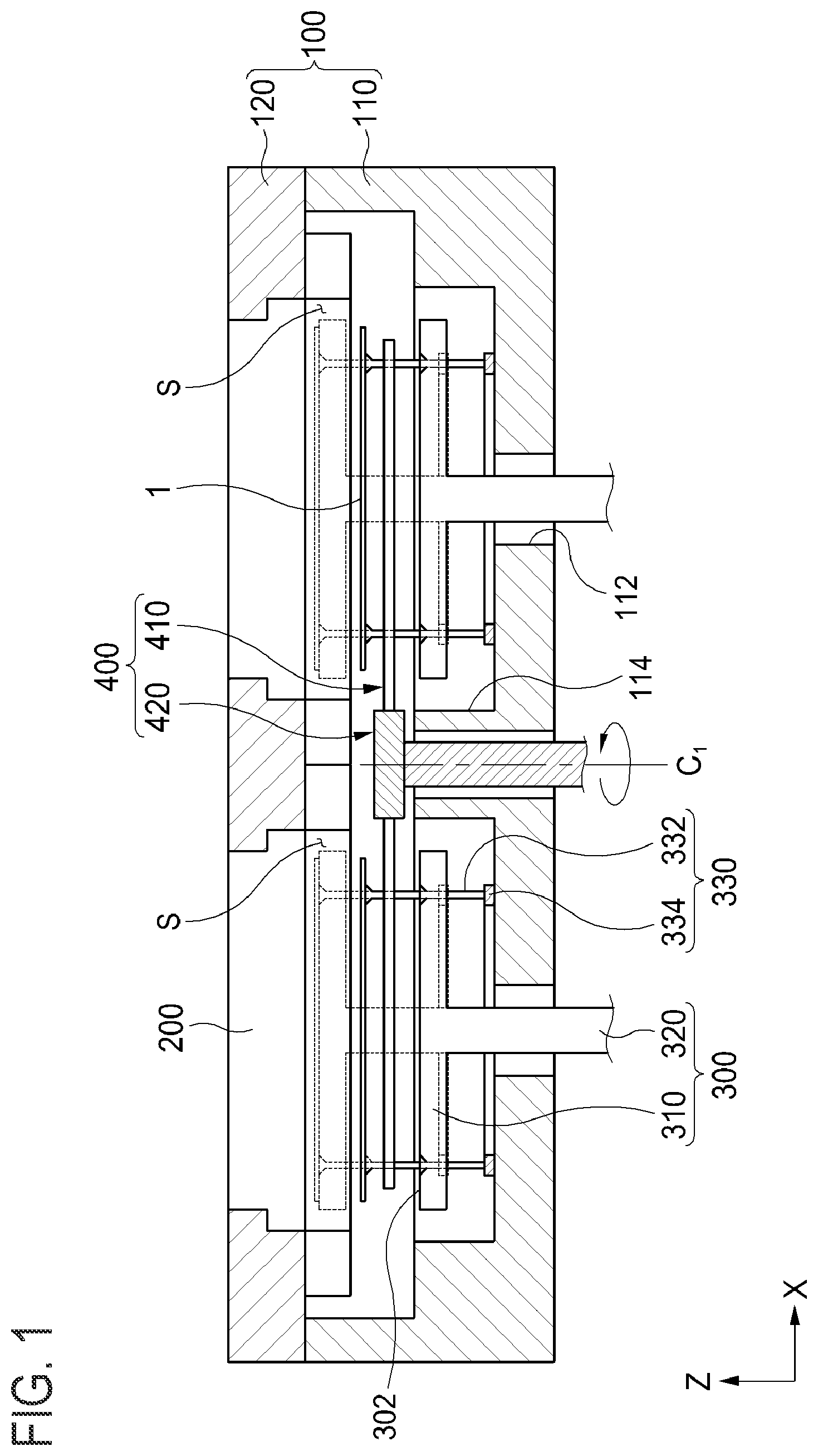 Patent US12581910 — Substrate processing apparatus — Figure 1