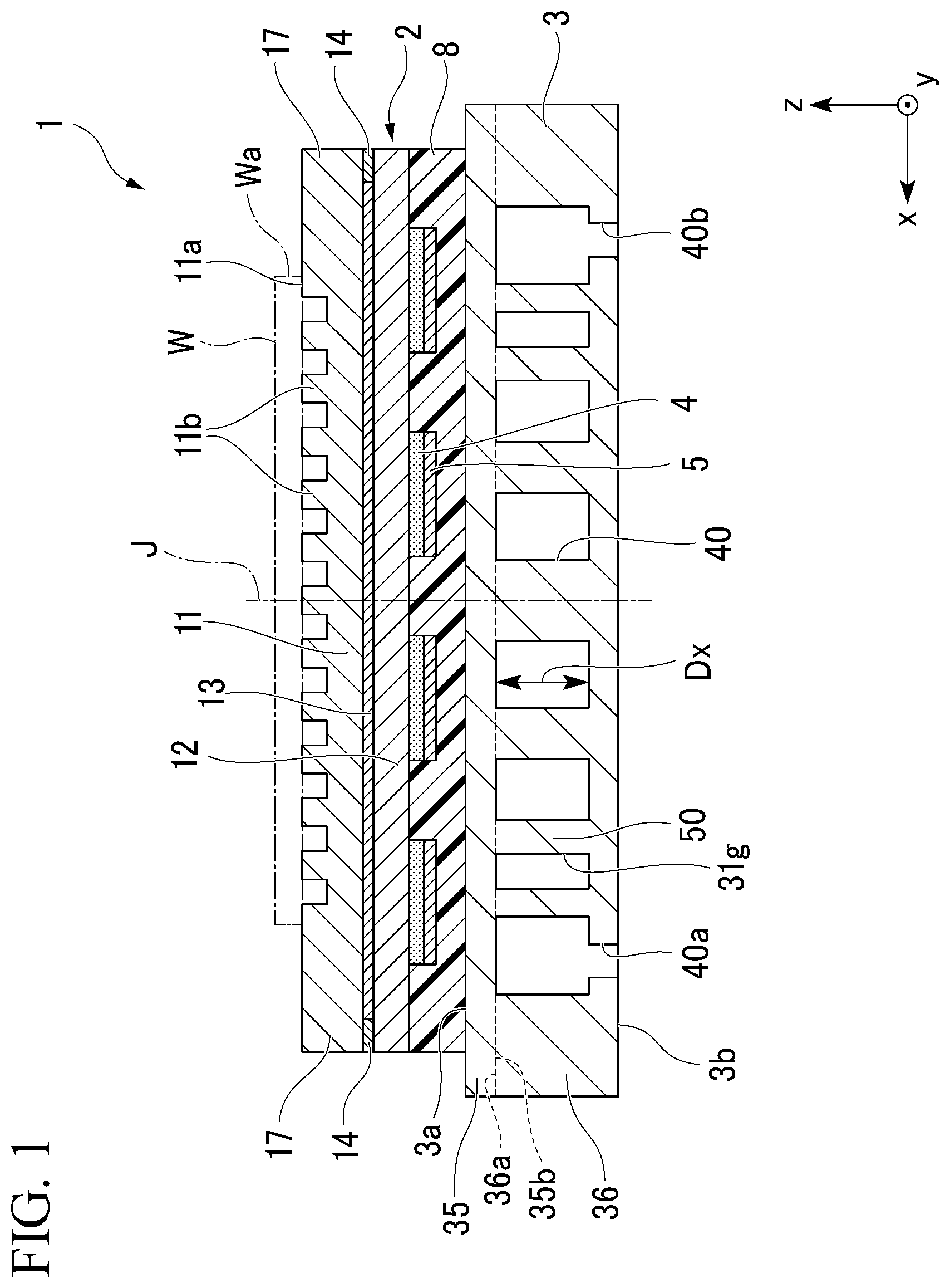Patent US12581912 Figure 1 – Electrostatic chuck device
