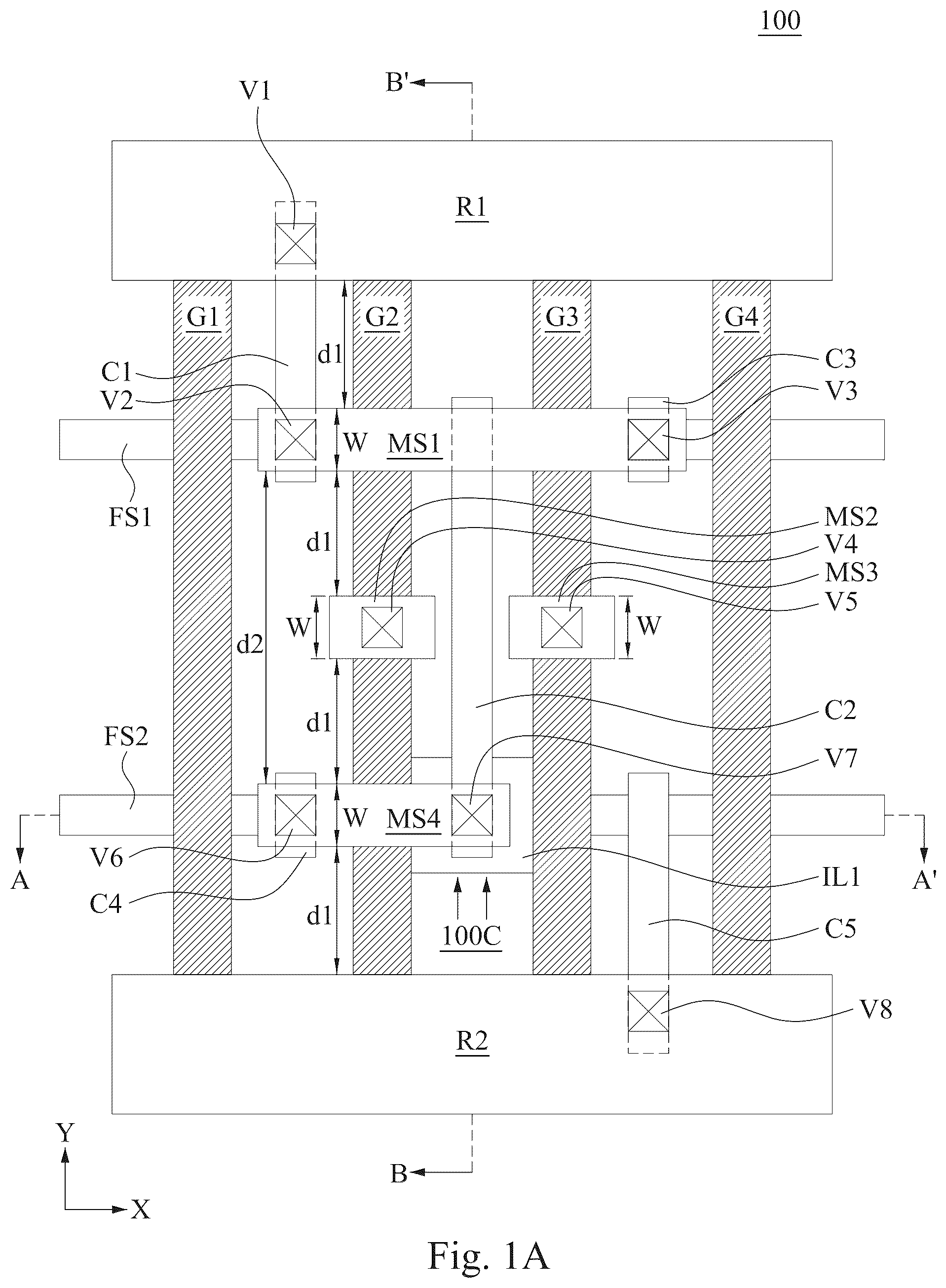 Patent US12581939 — Contact structure manufacturing method — Figure 1