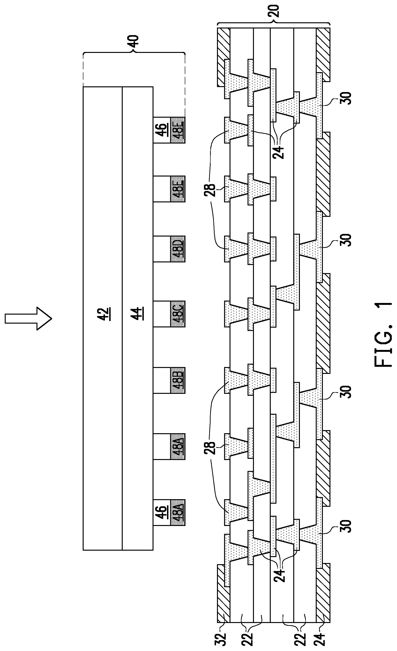 Patent US12581977 — Bonding through multi-shot laser reflow — Figure 1