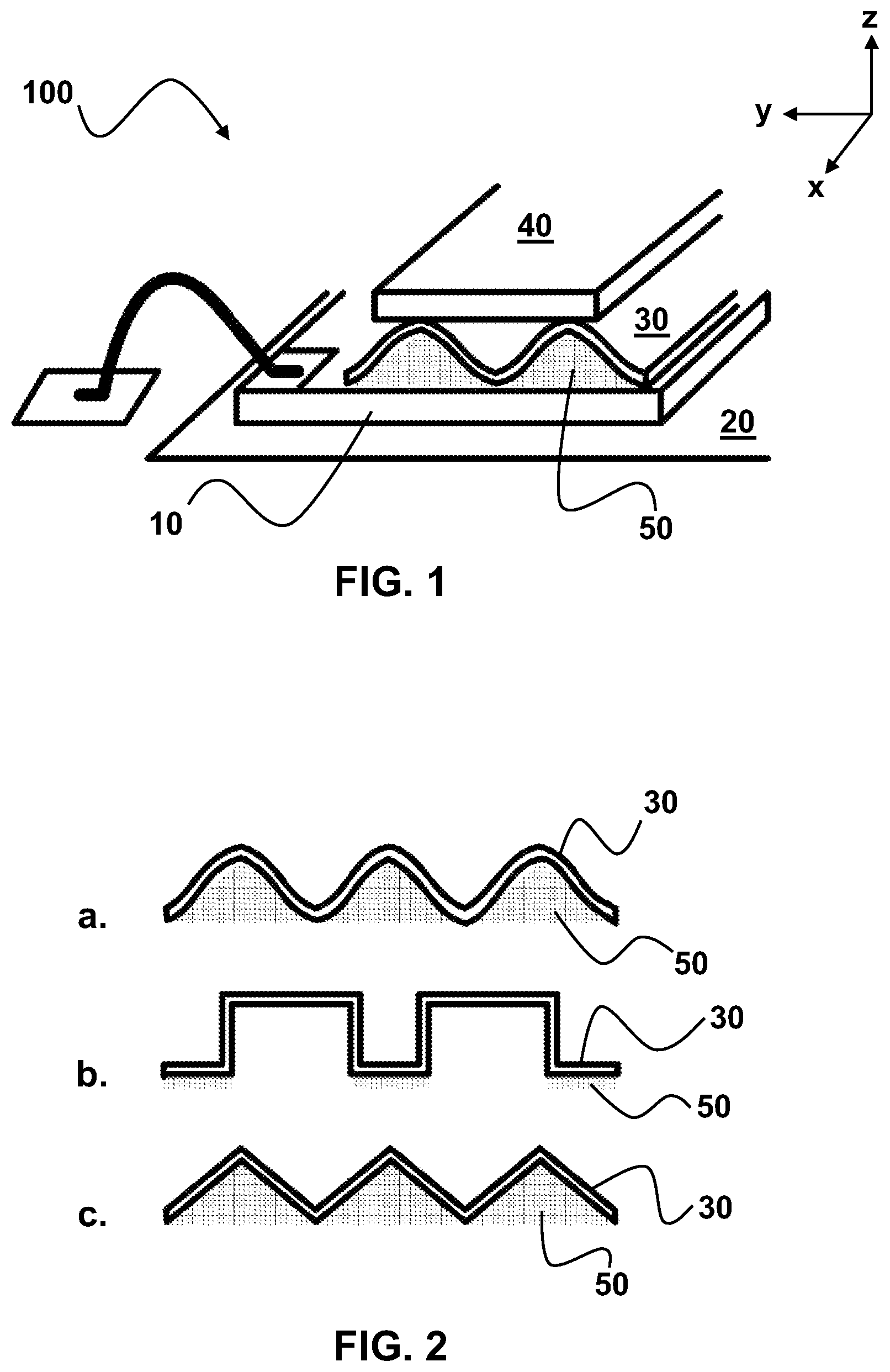 Patent US12581983 — Semiconductor module comprising a semiconductor and comprising a shaped metal body that is electrically contacted by the semiconductor — Figure 1