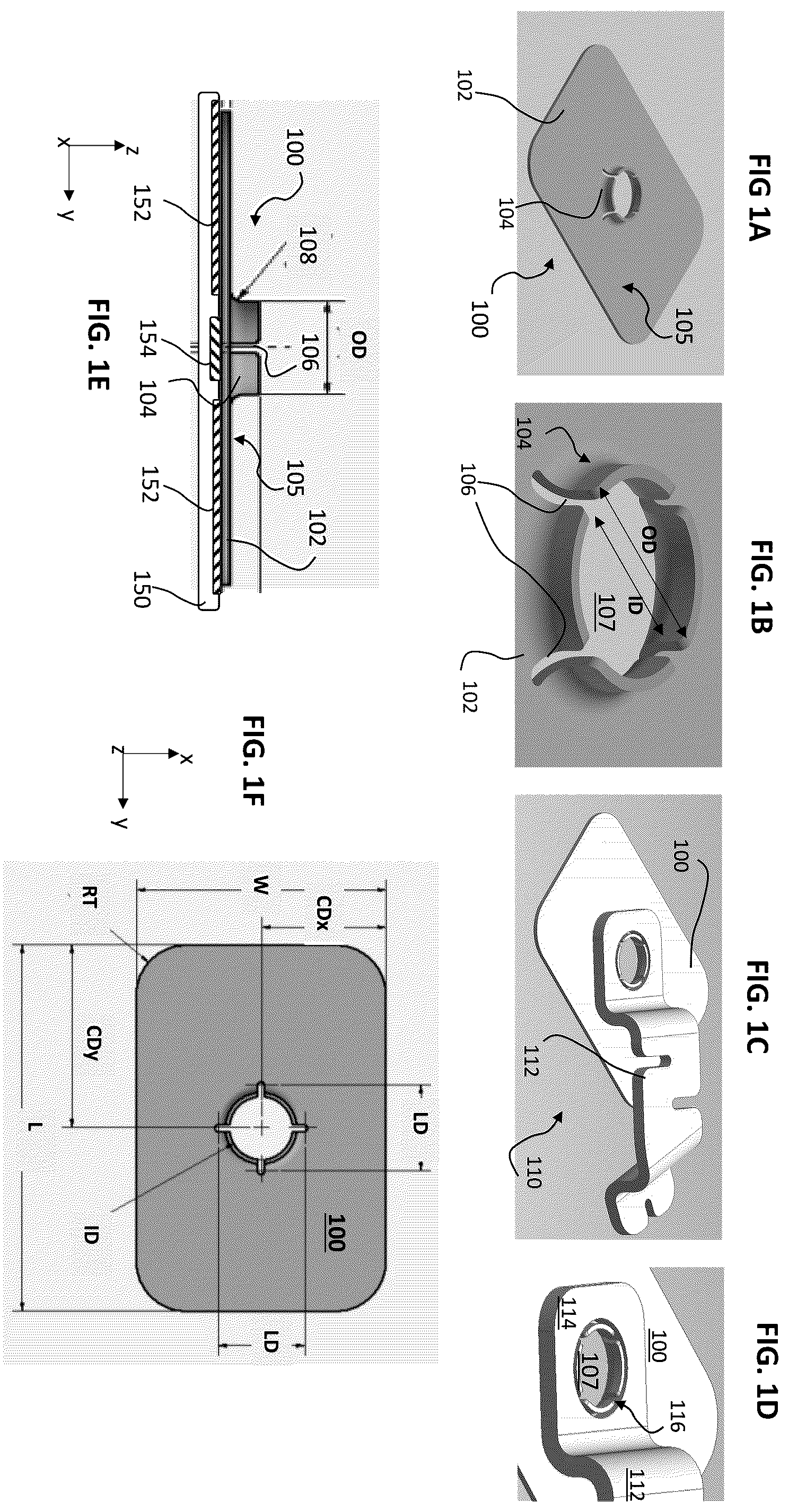 Patent US12581990 Figure 1 – Metal tab for power semiconductor module