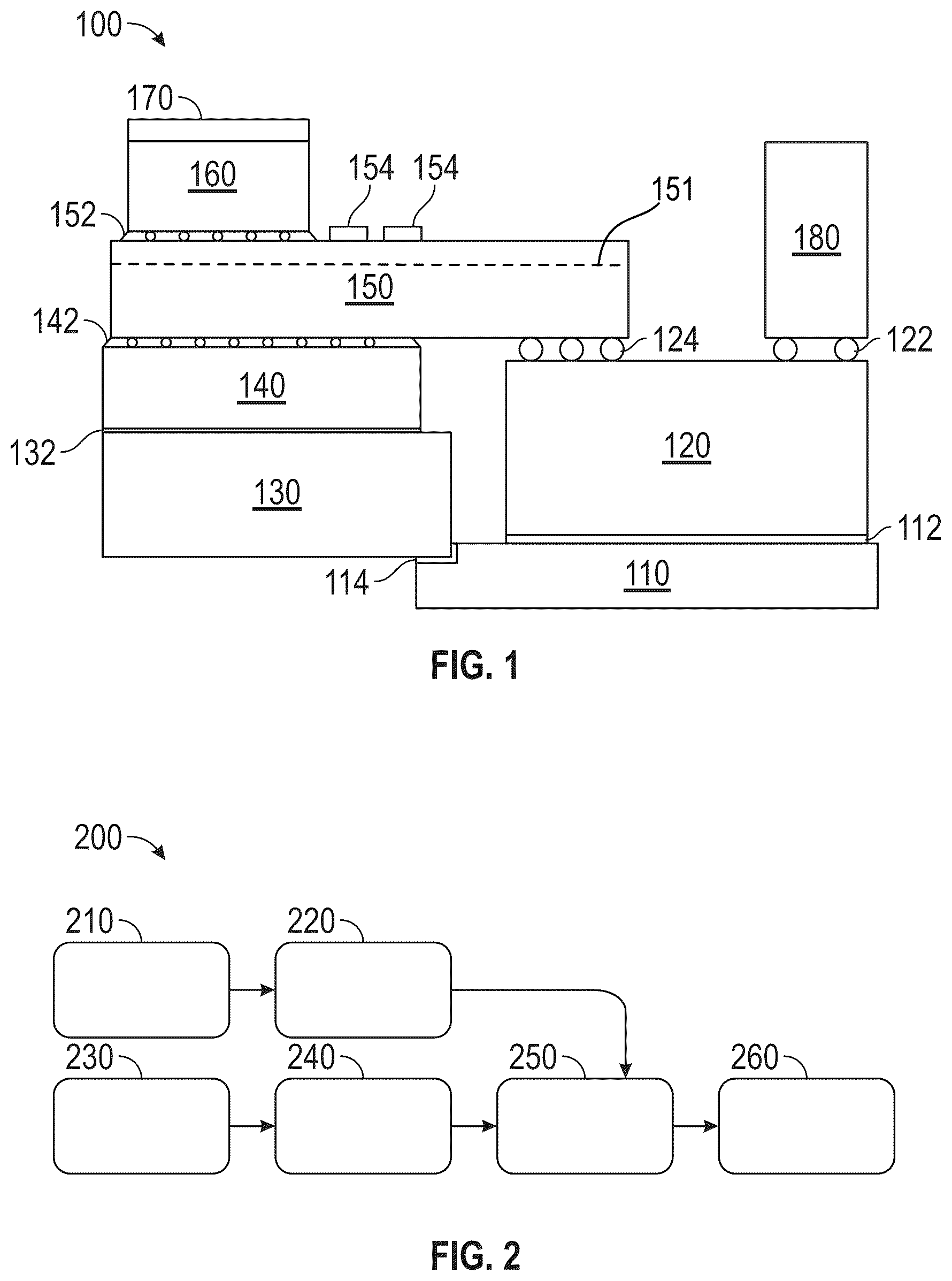 Patent US12581996 — Interposer interconnects and enclosure for silicon photonics LIDAR module — Figure 1