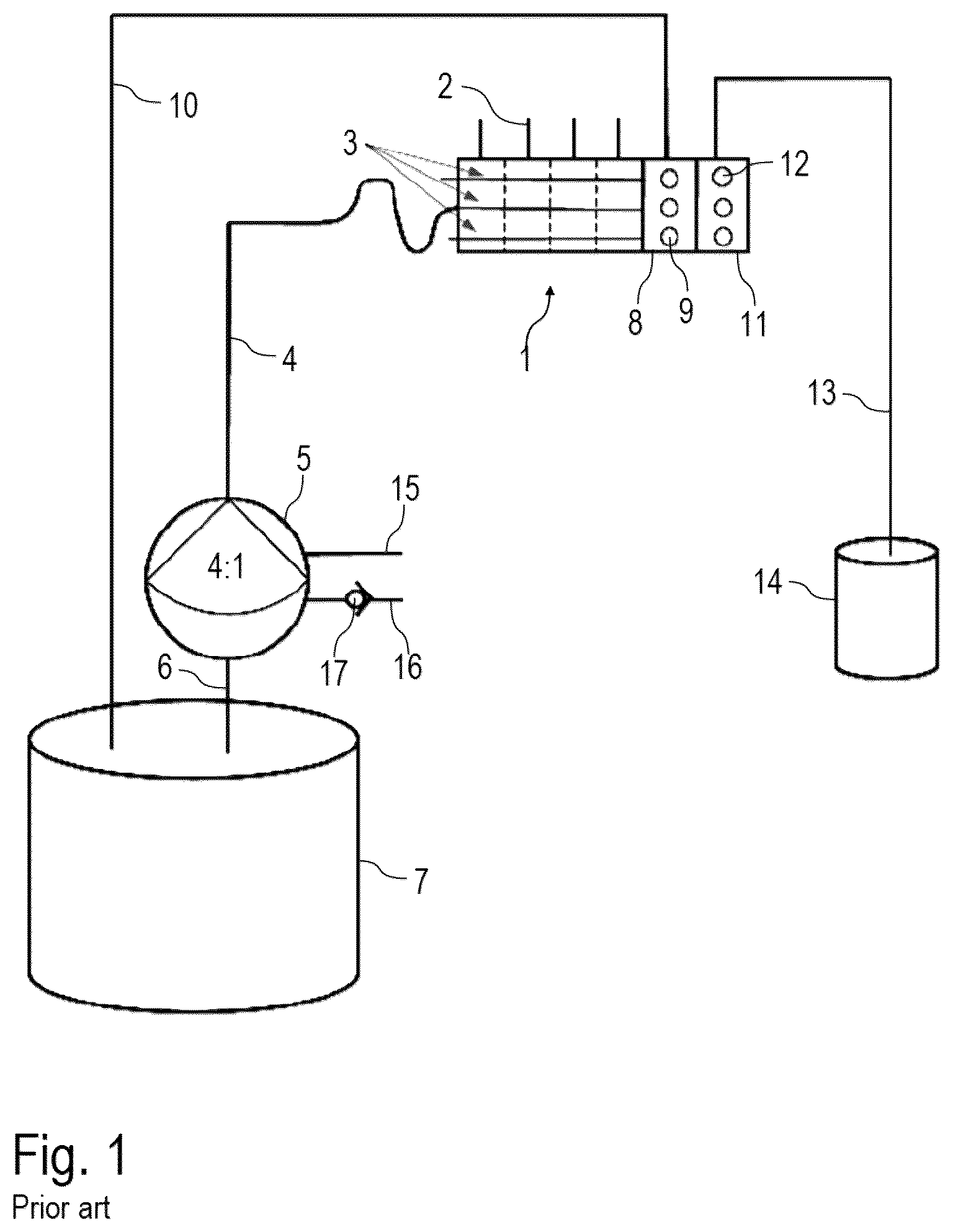 Patent US12583002 — Coating agent pump, coating installation and associated operating method — Figure 1