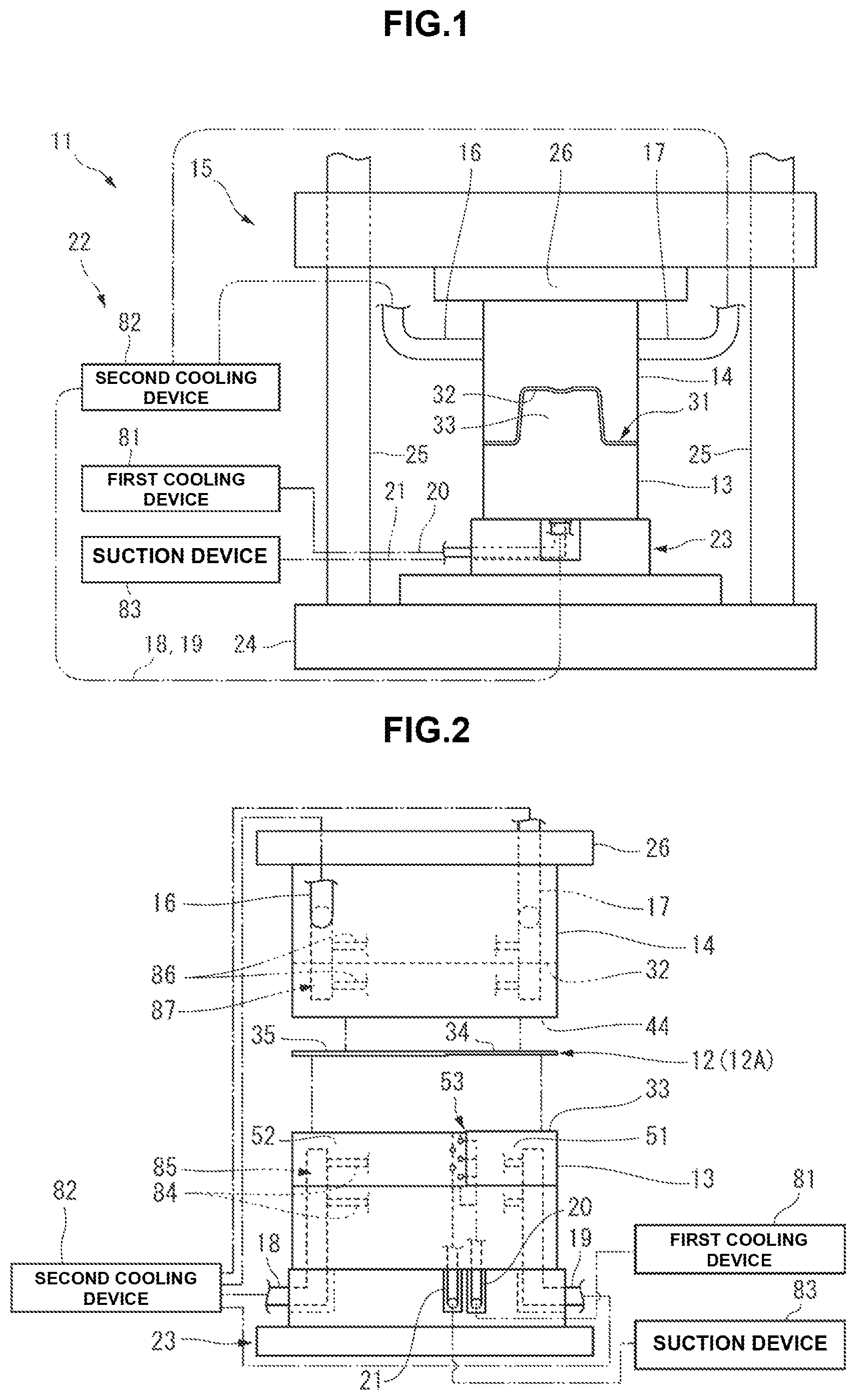 Patent US12583026 — Die and hot press forming apparatus — Figure 1
