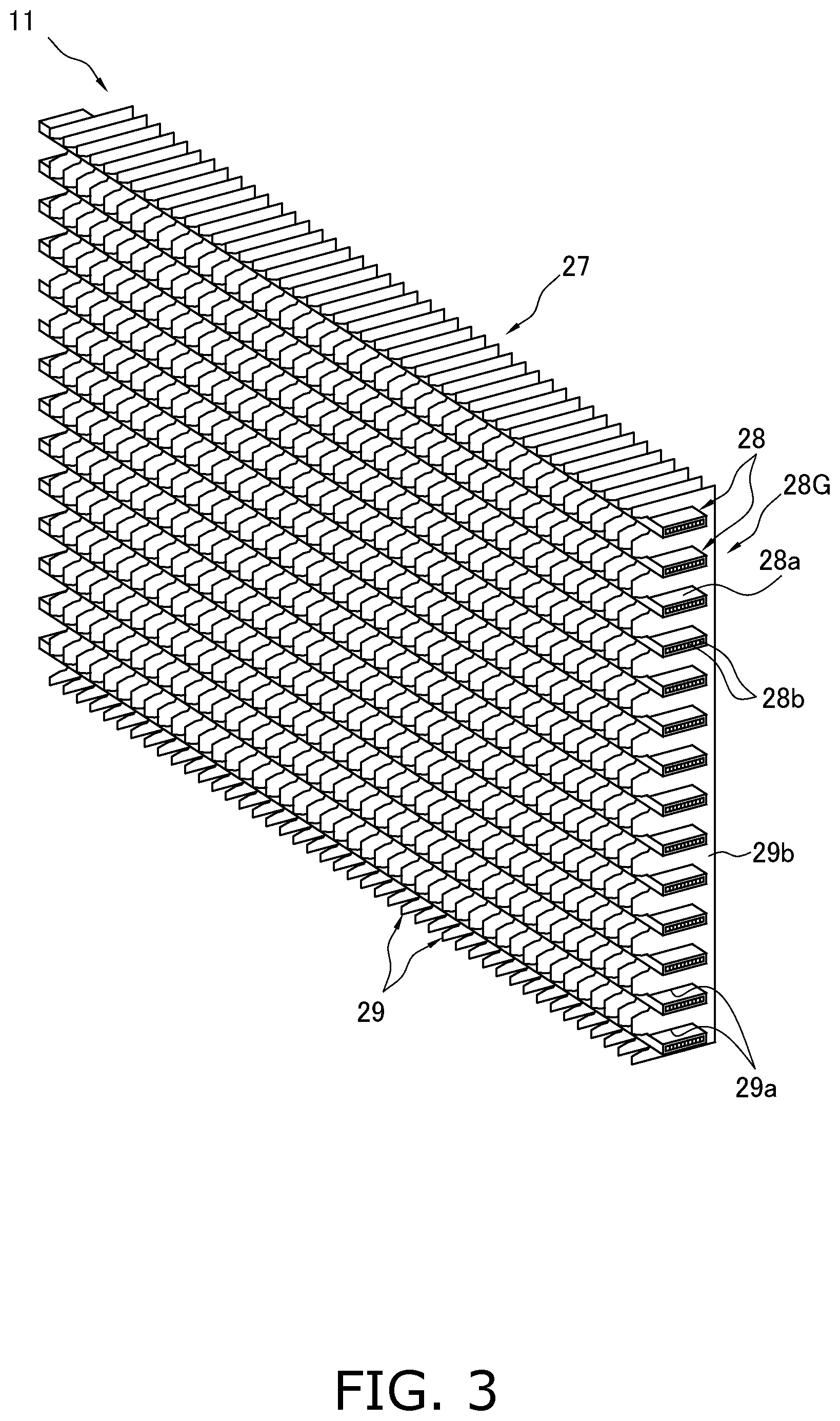 Patent US12583042 Figure 3 – Heat exchanger, heat pump device, and method of manufacturing heat exchanger