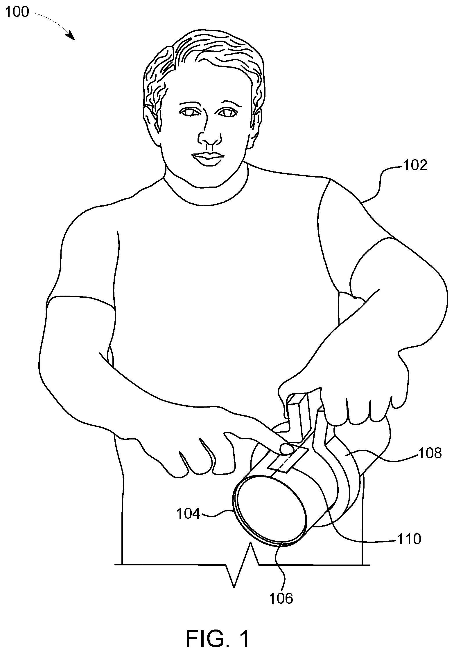Patent US12583081 — Substrate deposition holding apparatus — Figure 1