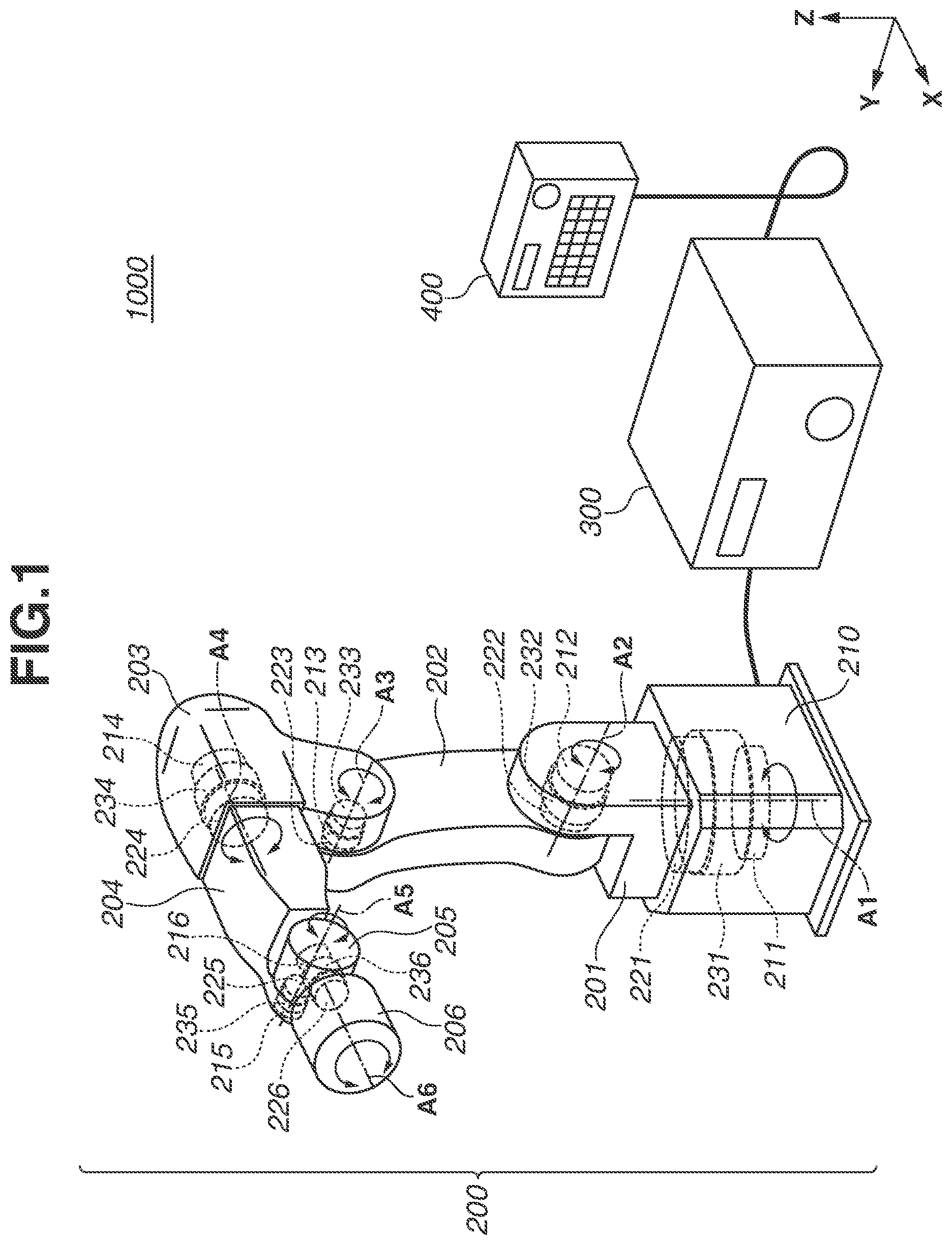 Patent US12583105 — Robot, control method therefor, method for manufacturing article using robot, and storage medium — Figure 1