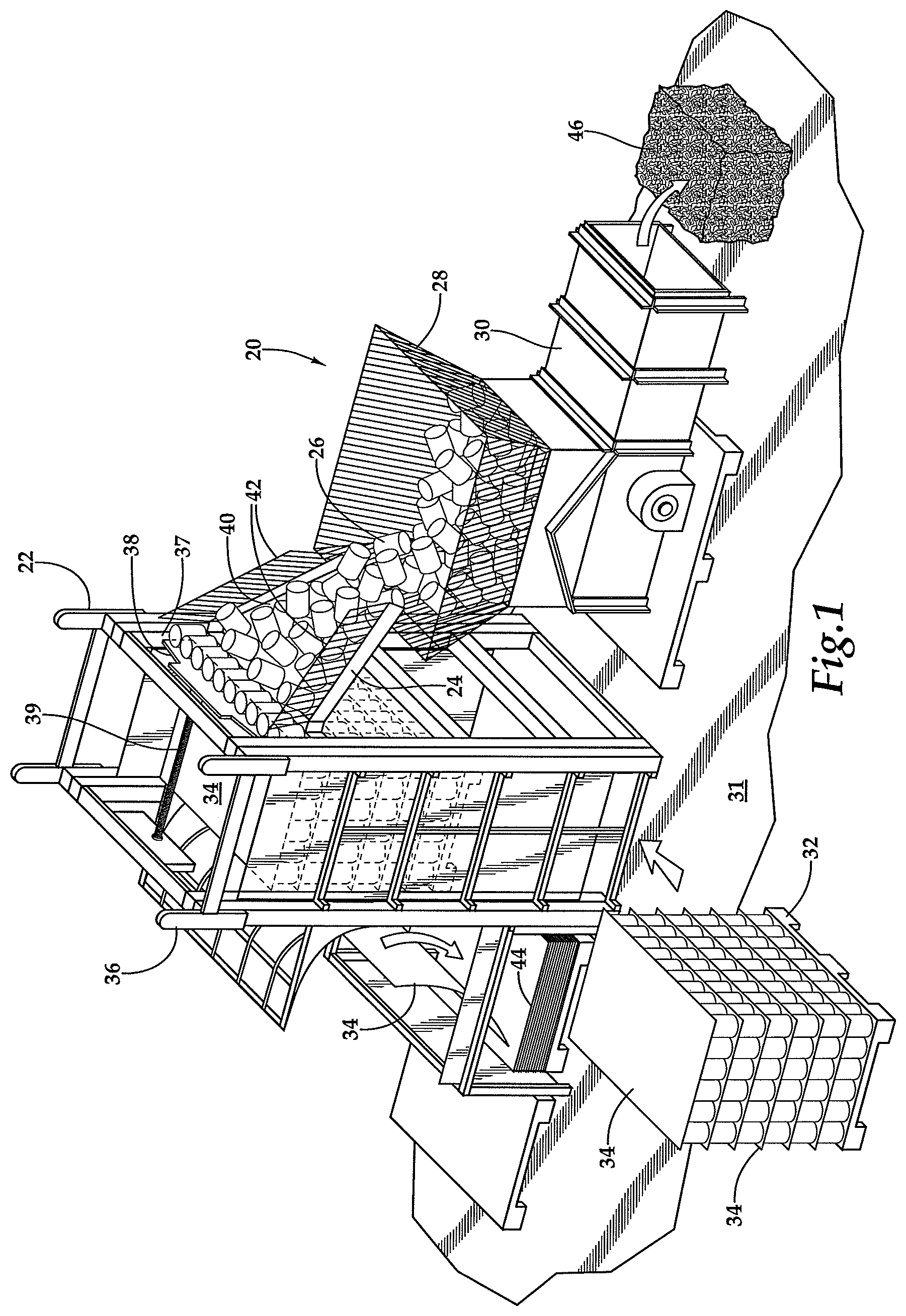 Patent US12583197 — In-facility waste handling method — Figure 1