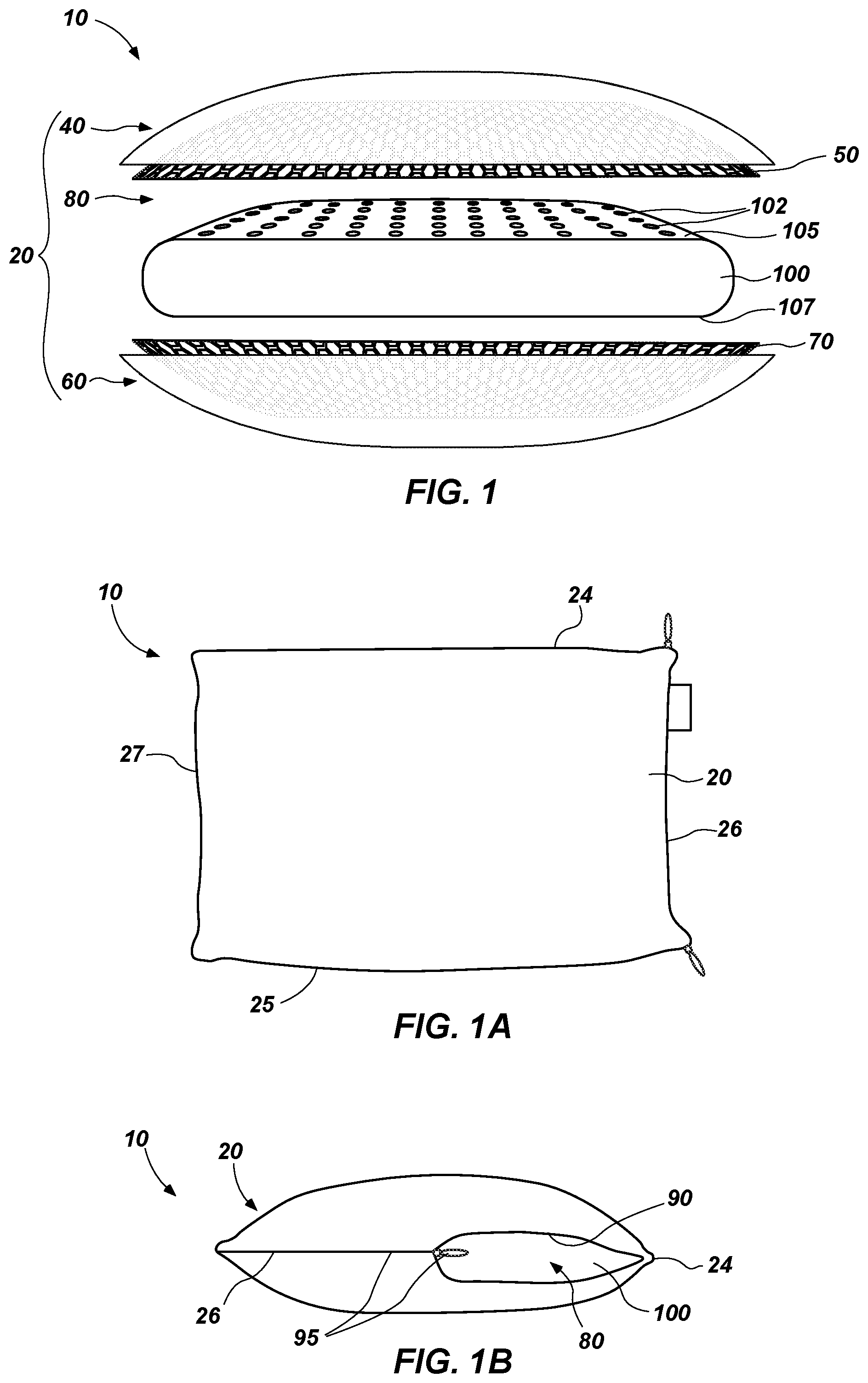 Patent US12583202 — Methods for forming cushioning elements on fabric — Figure 1