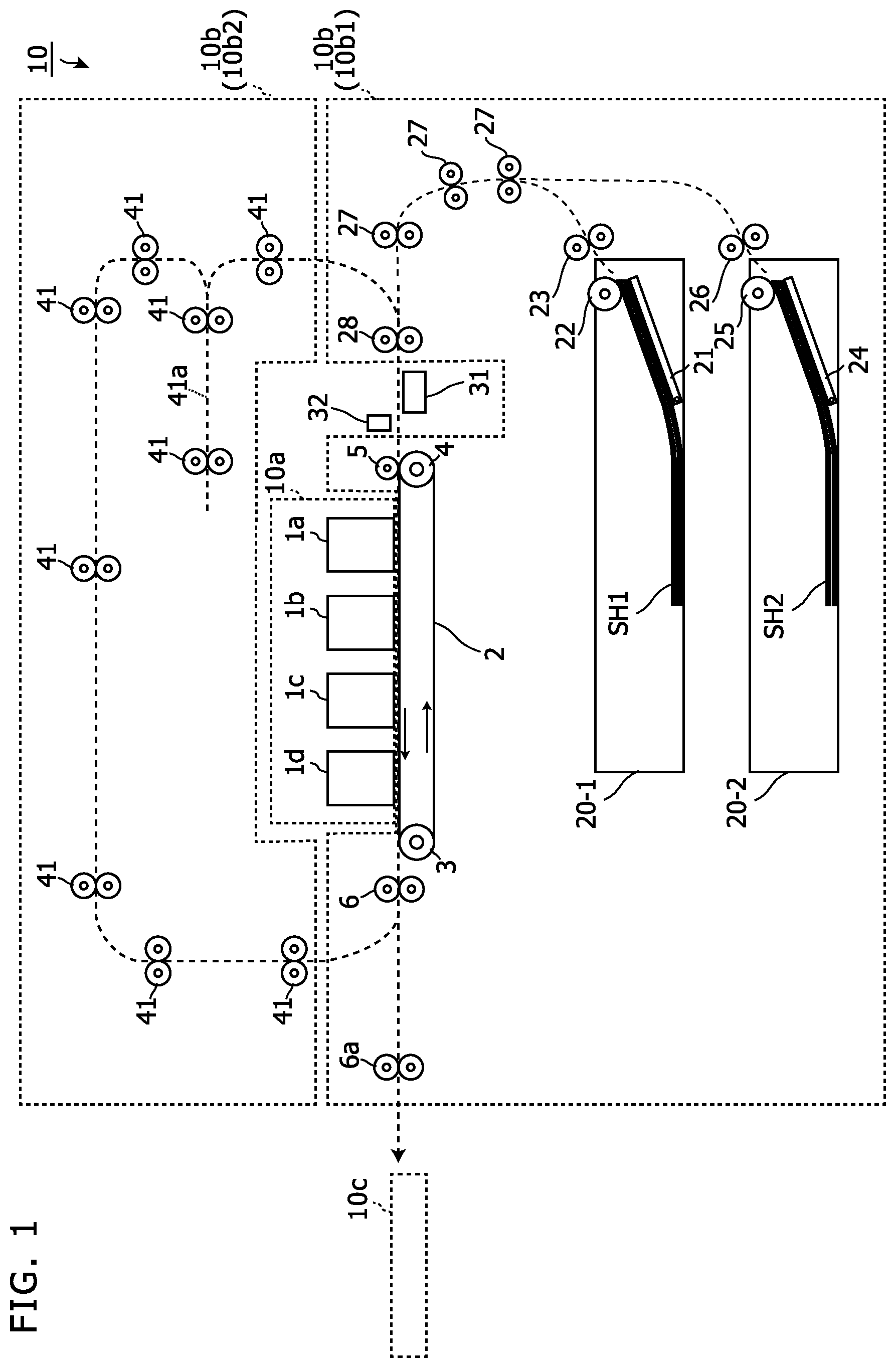 Patent US12583233 Figure 1 – Image forming apparatus