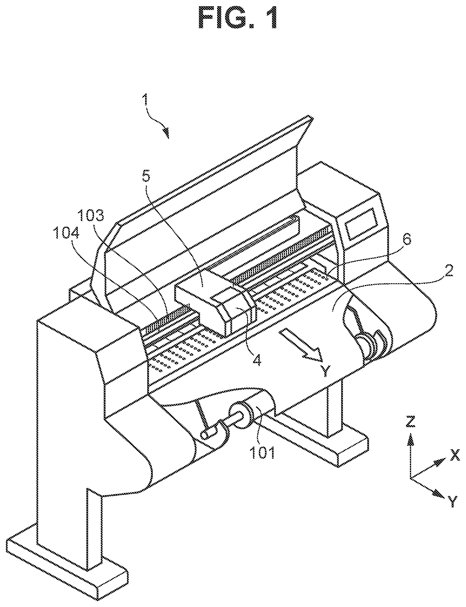 Patent US12583237 — Recording apparatus — Figure 1