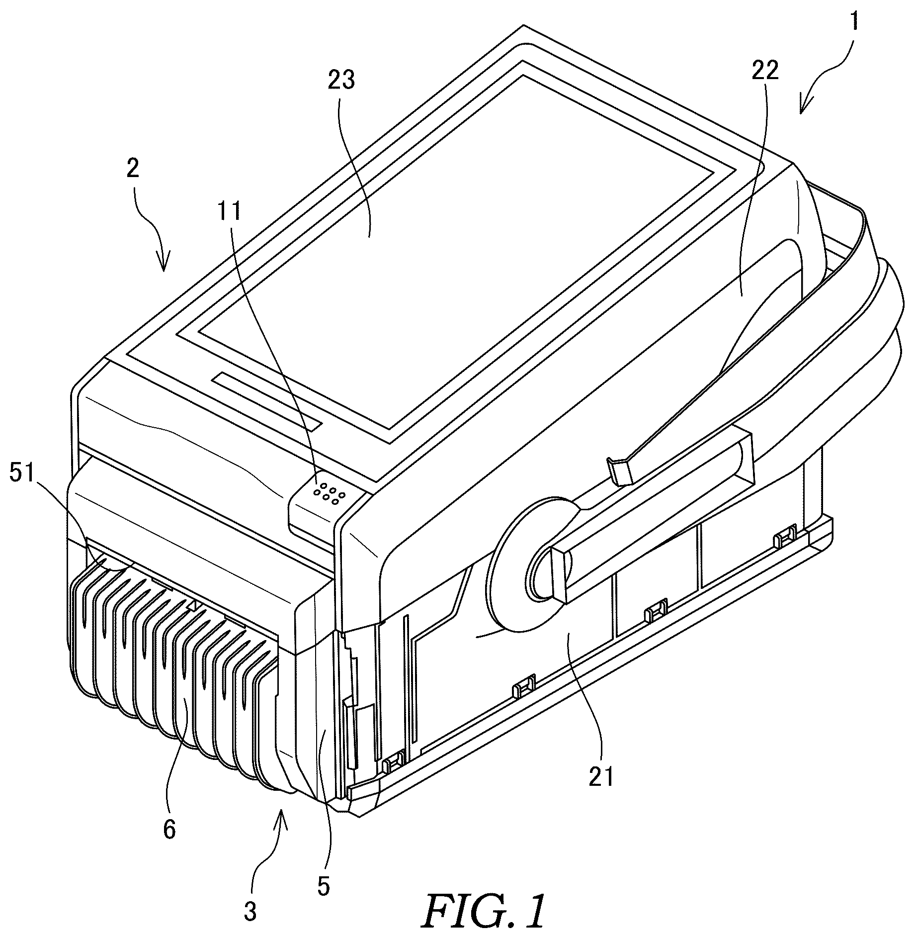 Patent US12583240 — Printer and cutter unit of printer — Figure 1