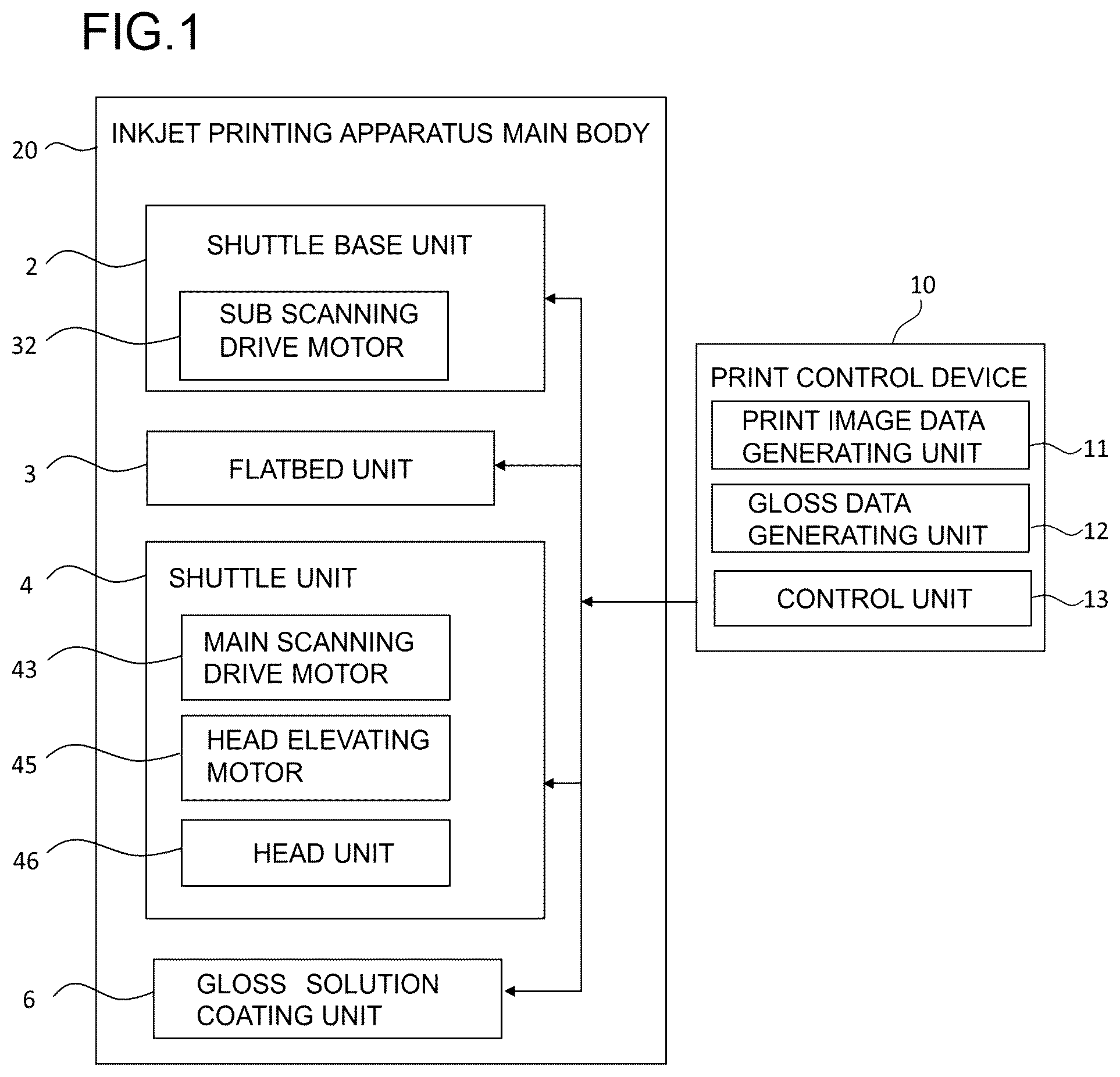 Patent US12583246 — Printing apparatus and method for forming printed images having glossiness — Figure 1