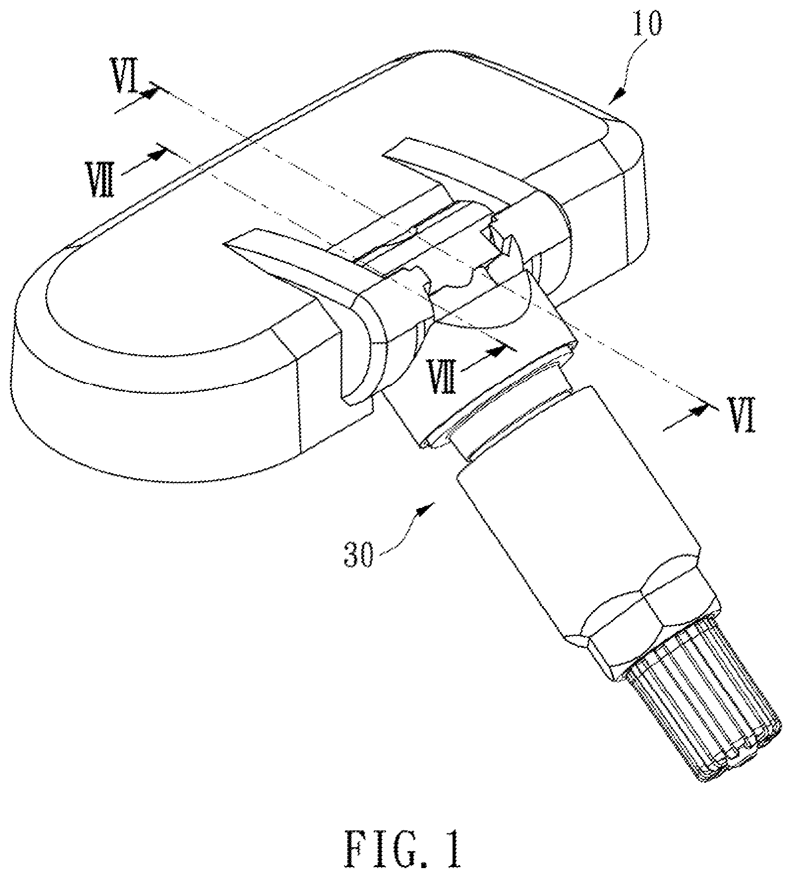Patent US12583270 — Tire pressure sensor attached to an air valve — Figure 1