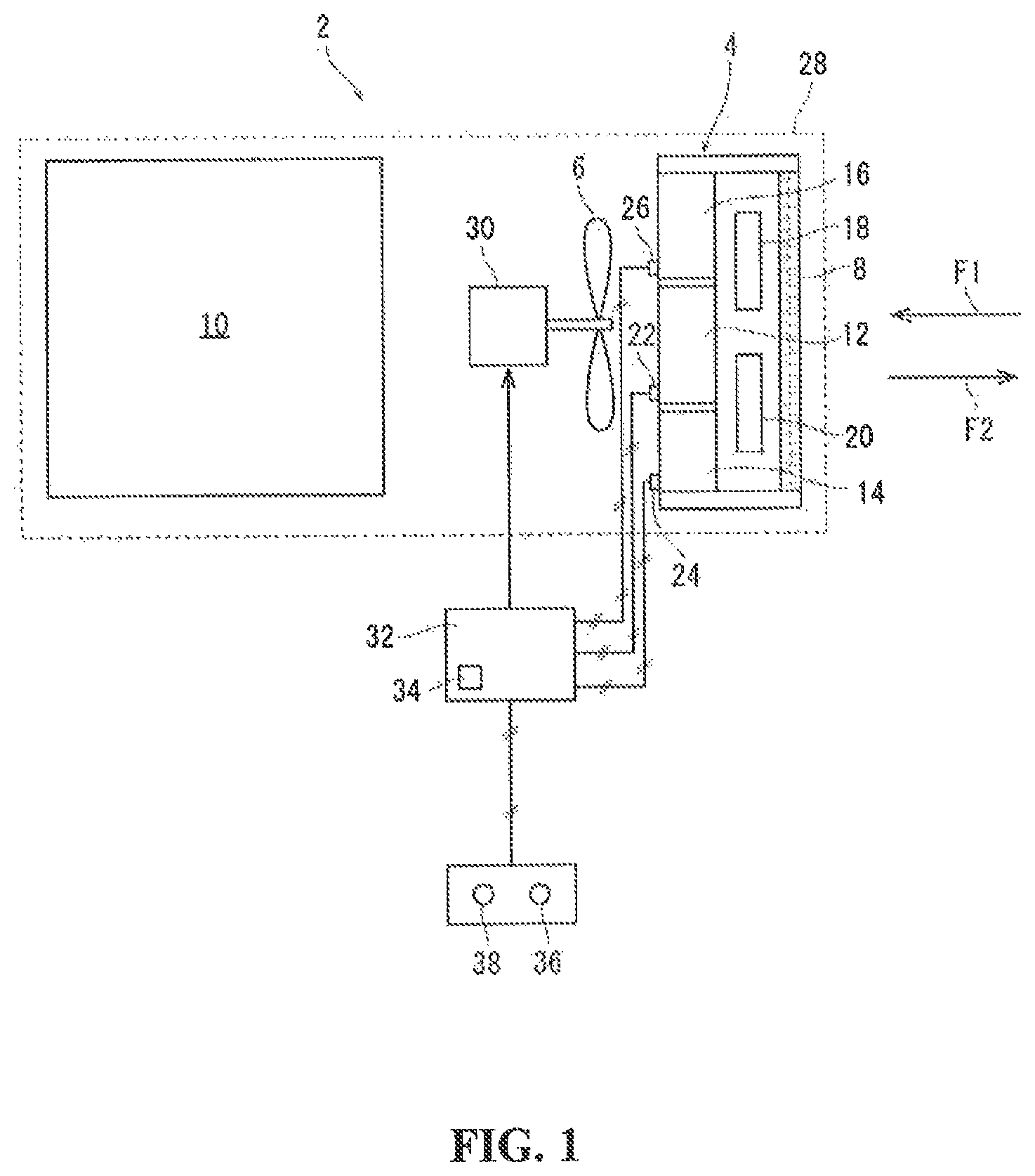 Patent US12583289 Figure 1 – Construction machine