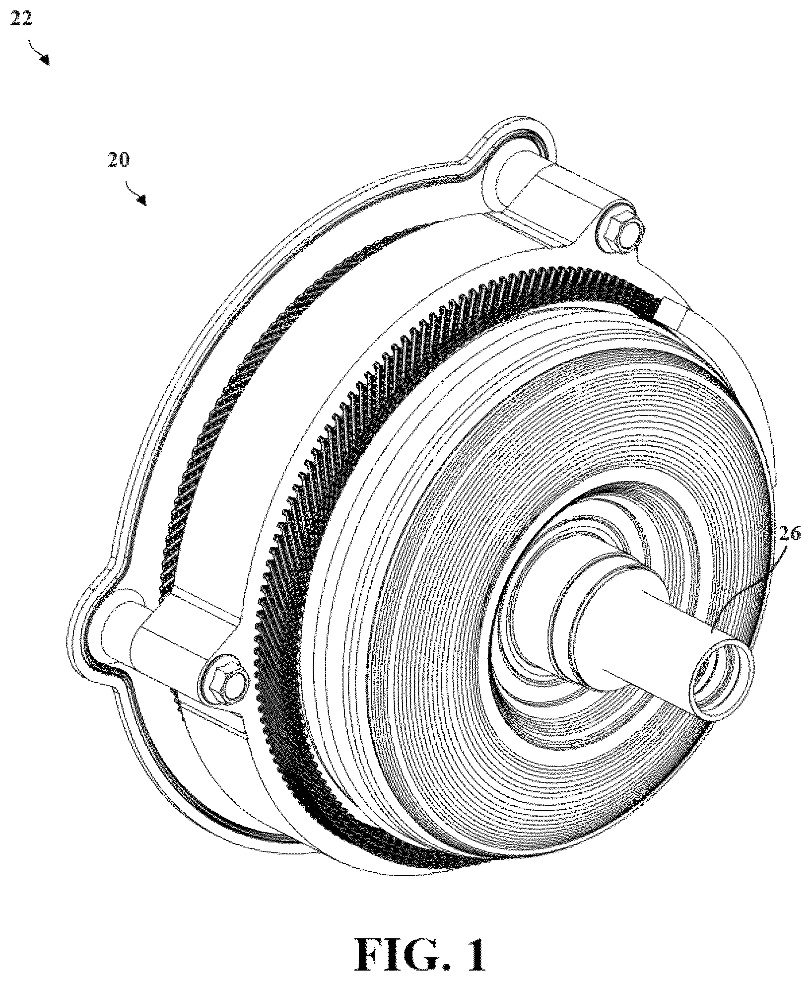Patent US12583310 — Assembly for transmitting rotational torque, and system including the same — Figure 1