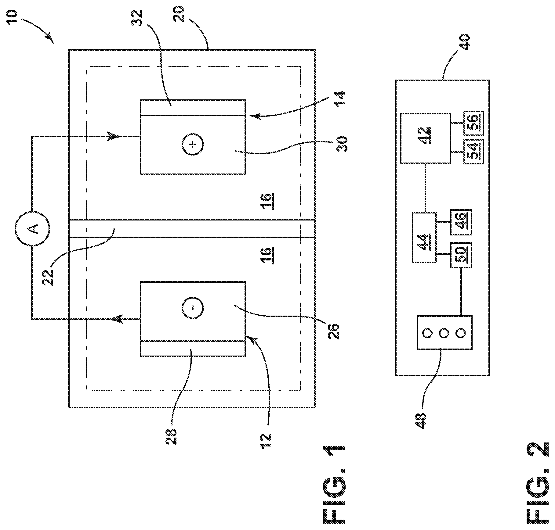 Patent US12583360 Figure 1 – Electrode based charging control for vehicle battery