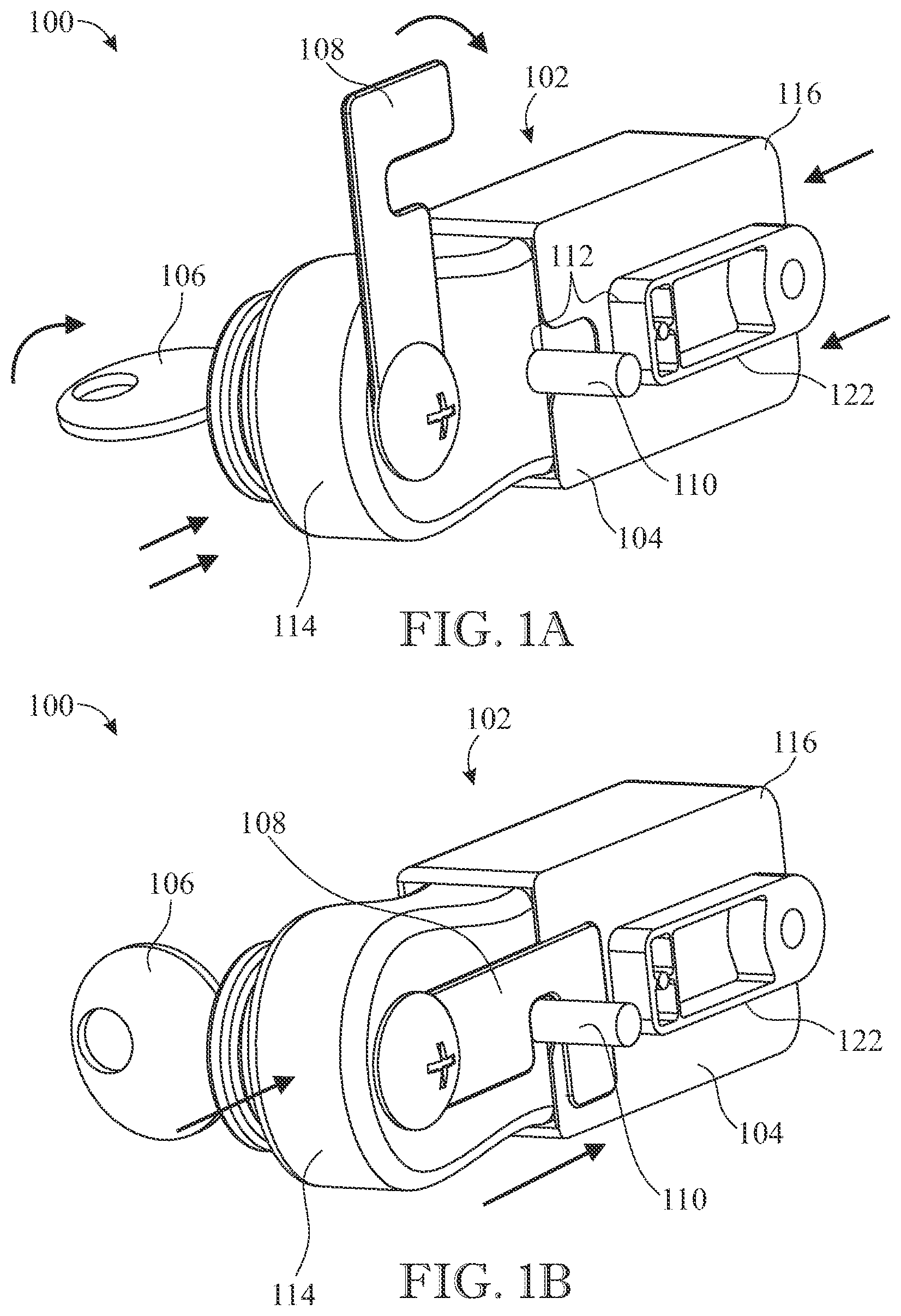 Patent US12583392 — Locakable ISOFIX connection device and method of securing an object to a vehicle seat — Figure 1
