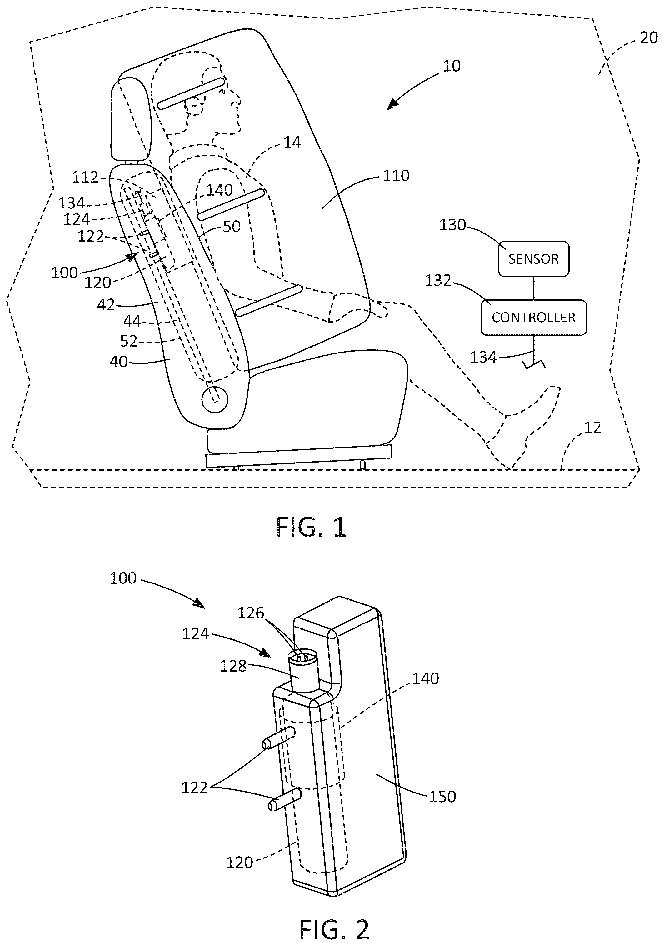 Patent US12583411 — Side airbag cover — Figure 1