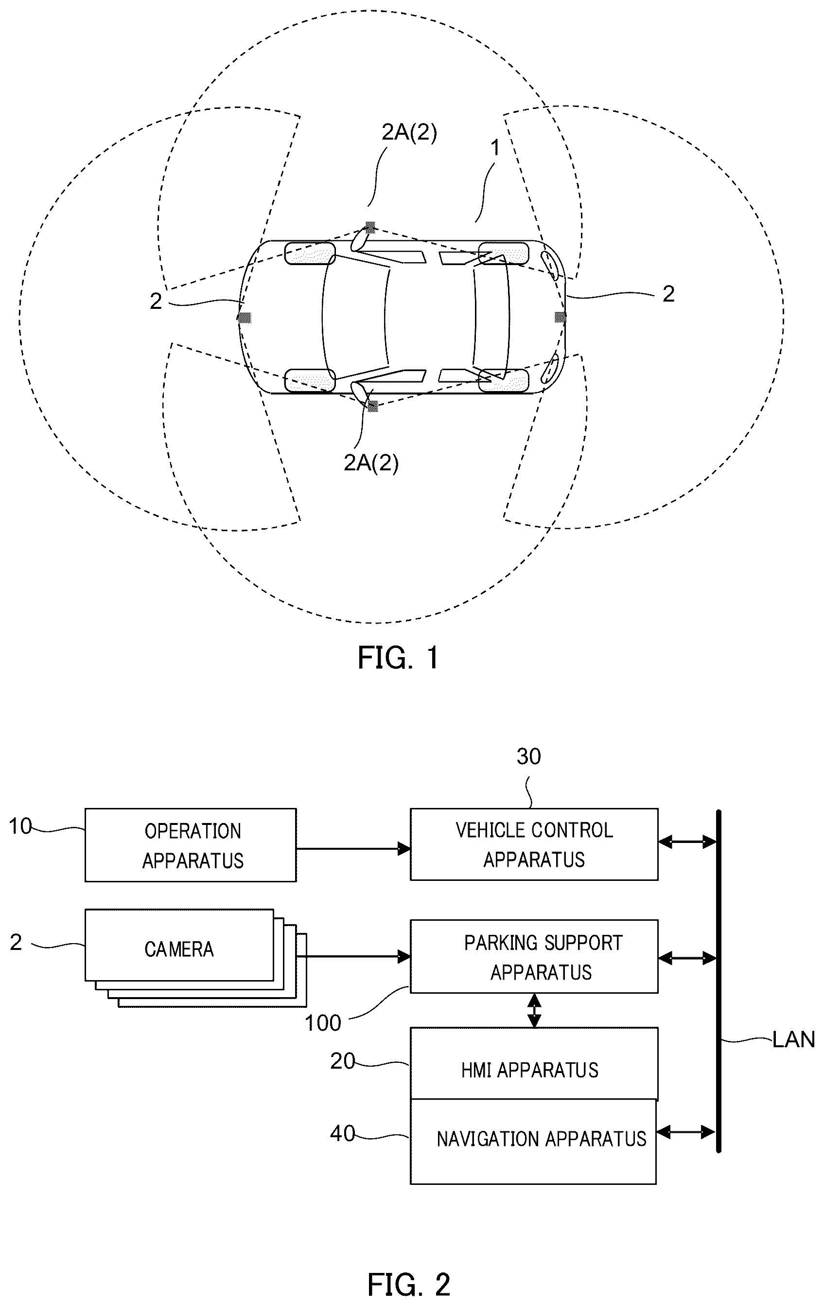 Patent US12583444 Figure 1 – Parking support method, parking support apparatus, and computer-readable recording medium