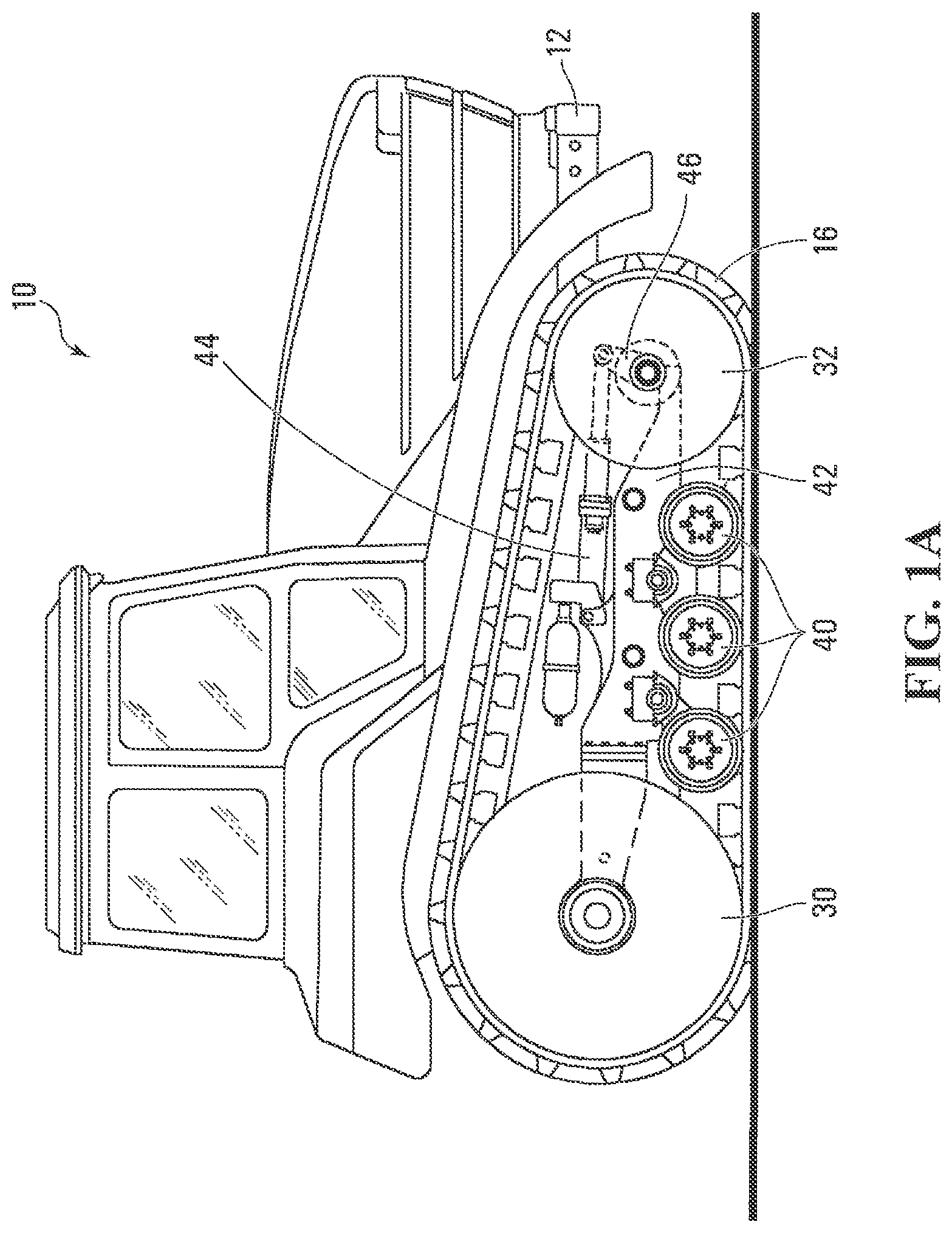 Patent US12583458 — Track drive mode management system and methods — Figure 1