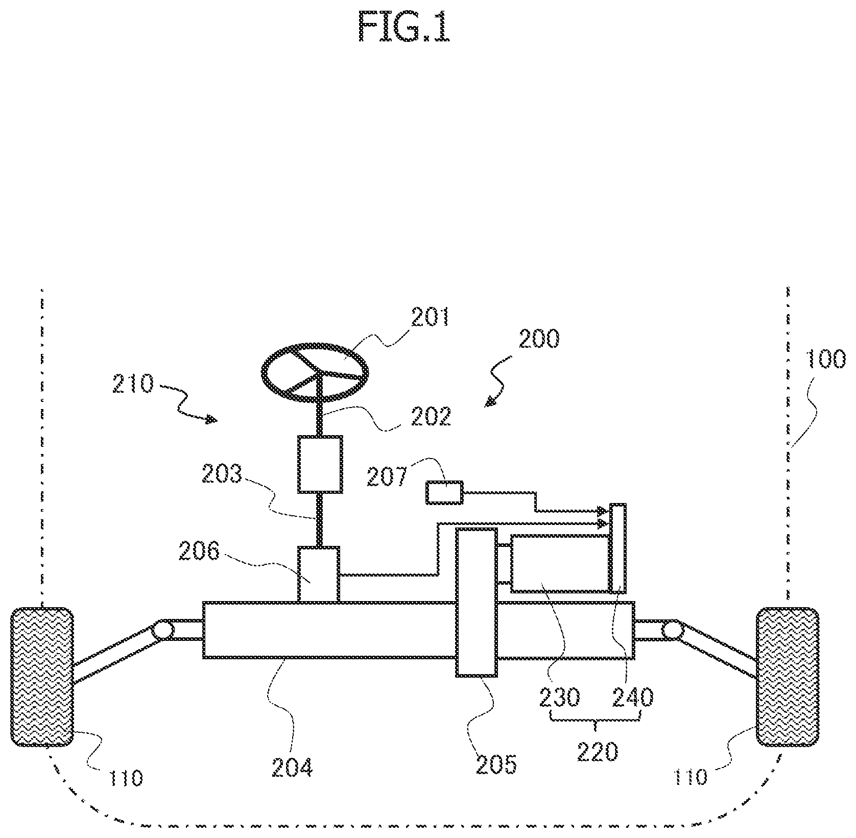 Patent US12583511 Figure 1 – Motor drive device