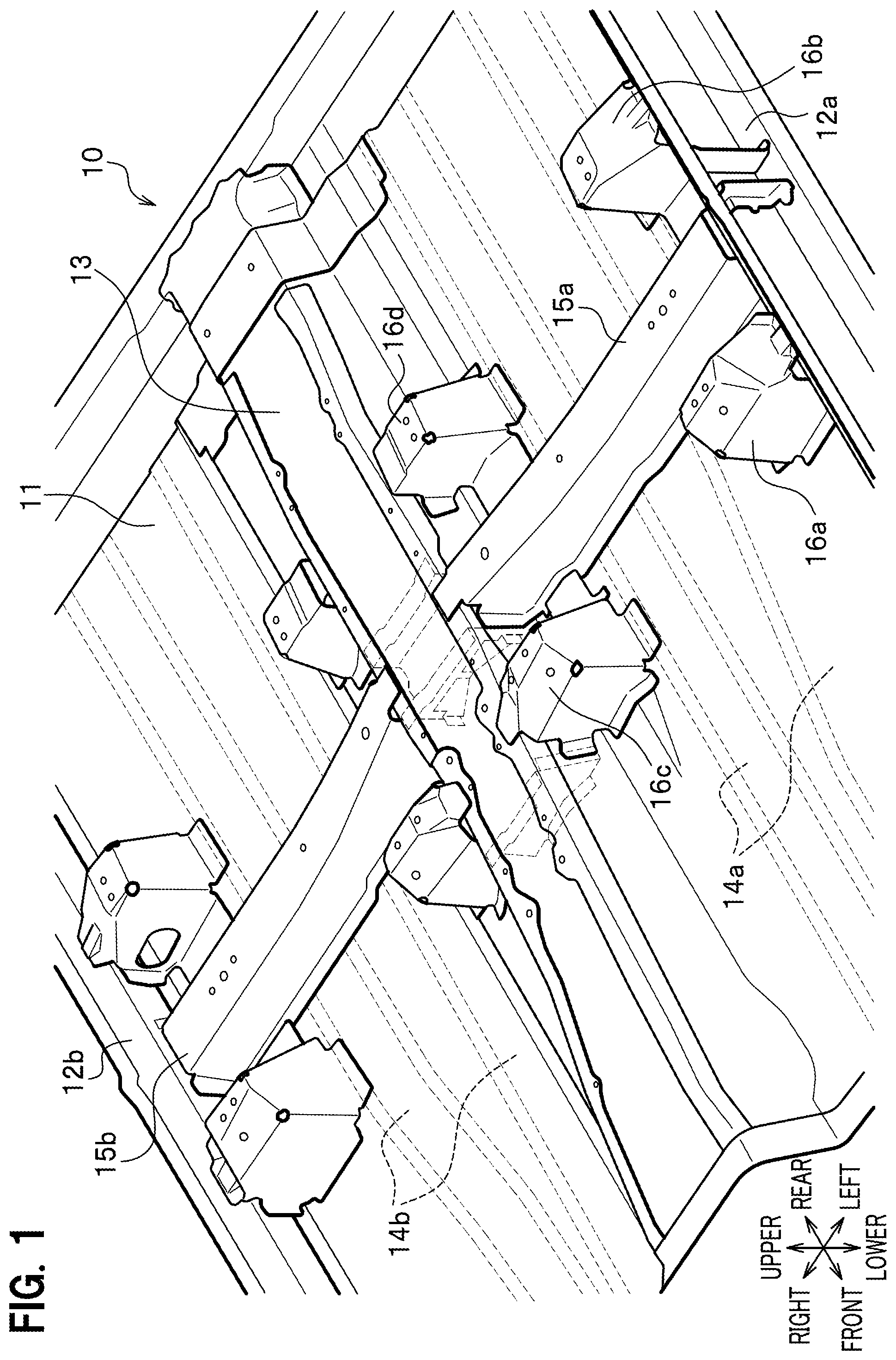 Patent US12583531 — Tunnel reinforcing structure — Figure 1