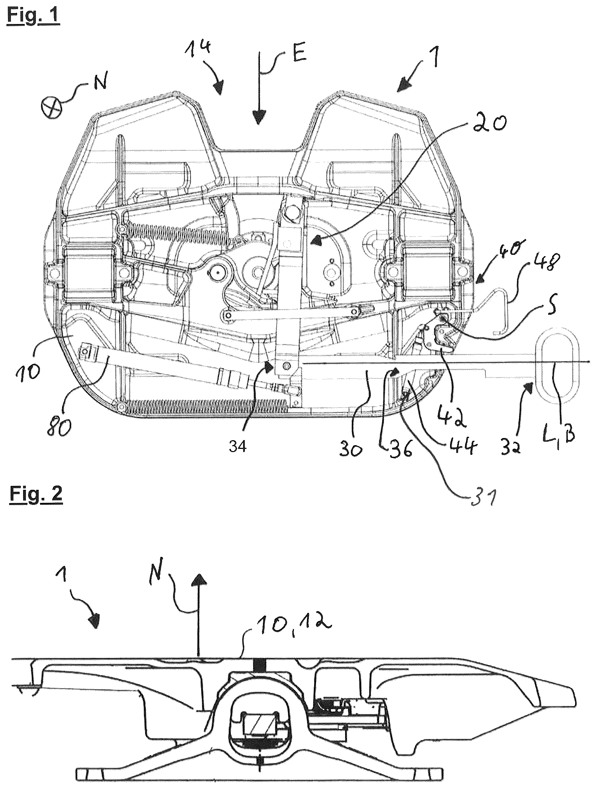 Patent US12583536 — Fifth-wheel coupling having securing apparatus — Figure 1