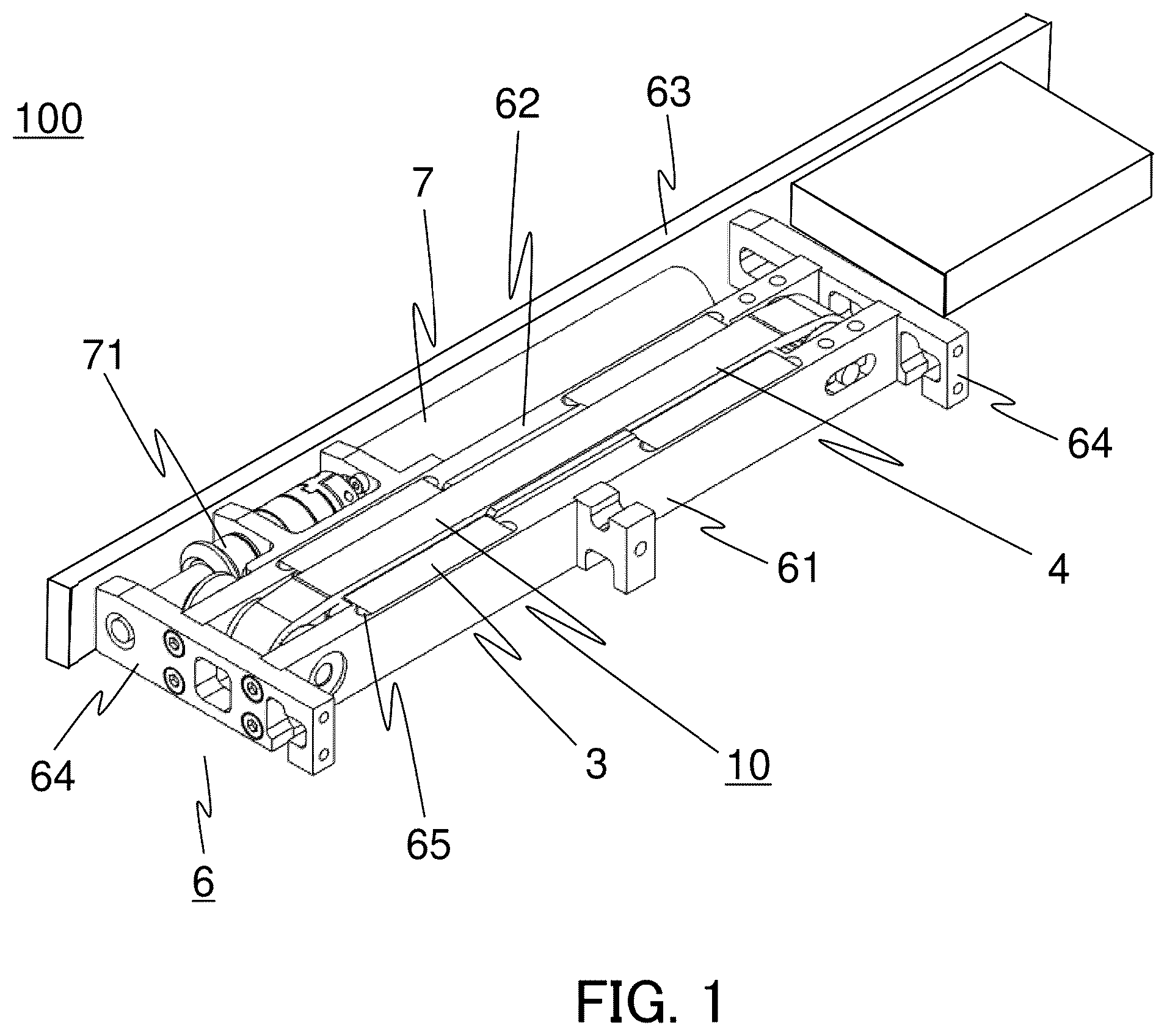 Patent US12583537 — Magnetically-attracting crawler moving device, multi-connected magnetically-attracting crawler moving device, and generator inspection robot — Figure 1