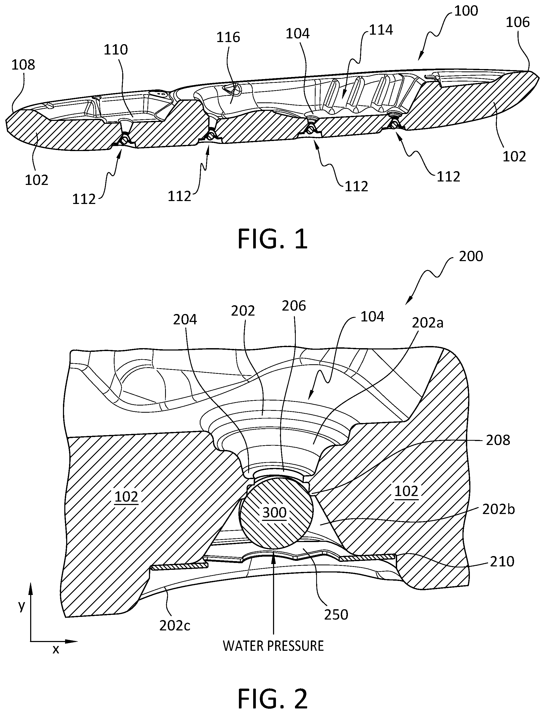 Patent US12583556 — Self-draining scupper — Figure 1