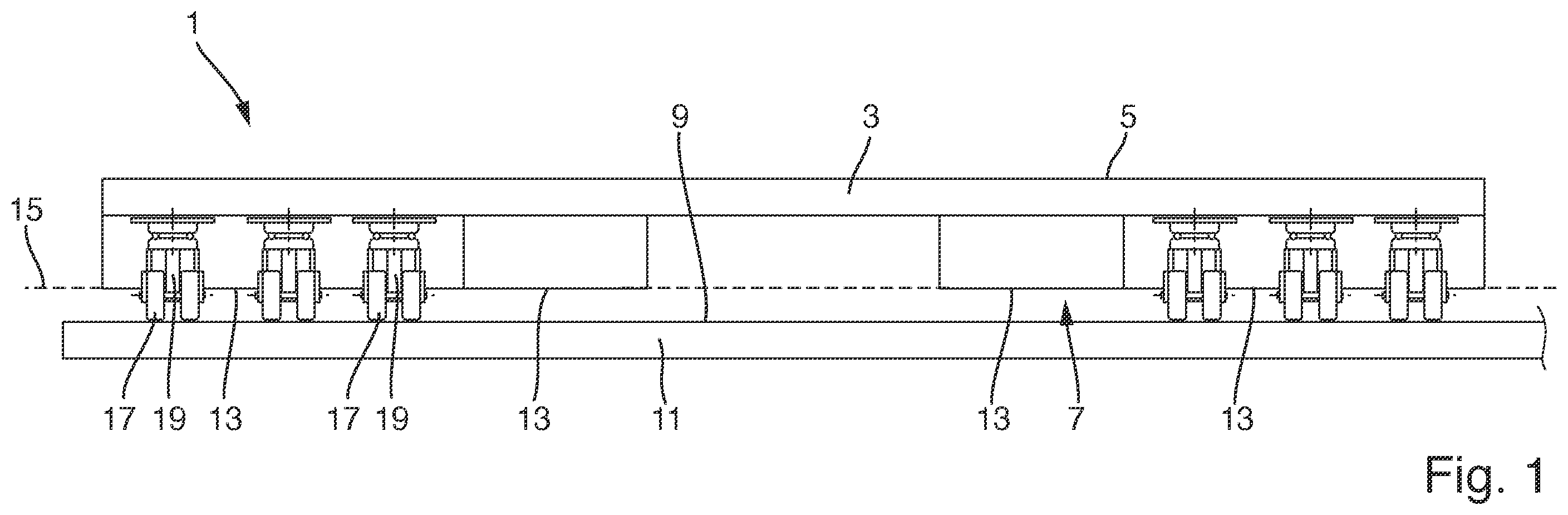Patent US12583587 — Movable cargo support having vertically biased wheel members — Figure 1