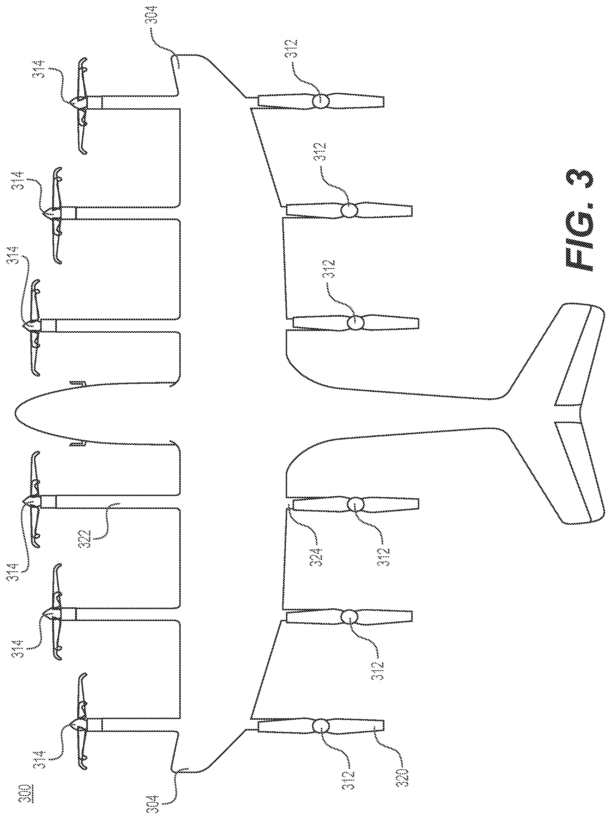 Patent US12583593 Figure 3 – Systems and methods for oil maintenance in gearboxes for eVTOL aircraft