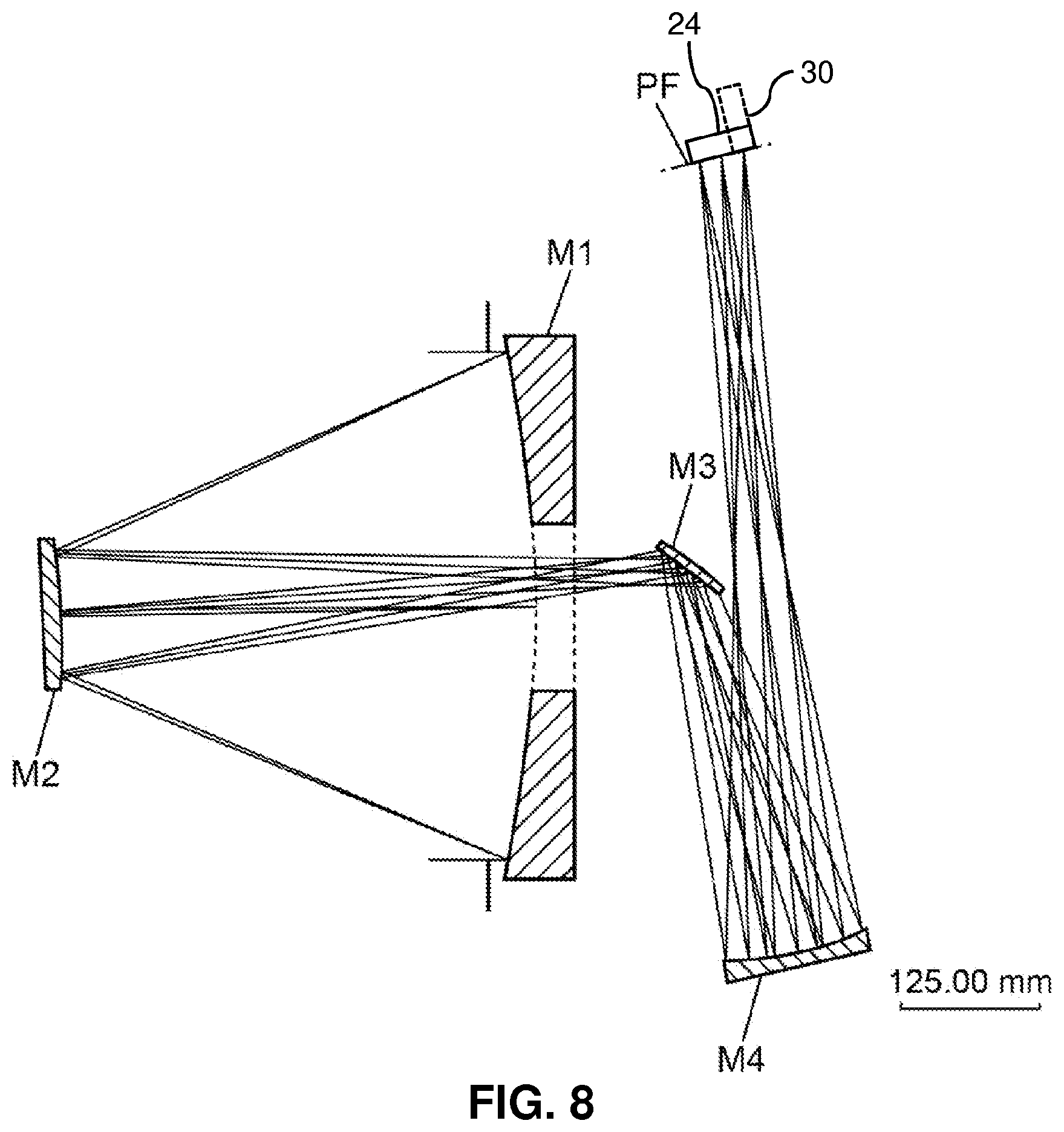 Patent US12583626 Figure 5 – Method for acquiring images of a terrestrial zone using a spacecraft comprising a laser transmission module