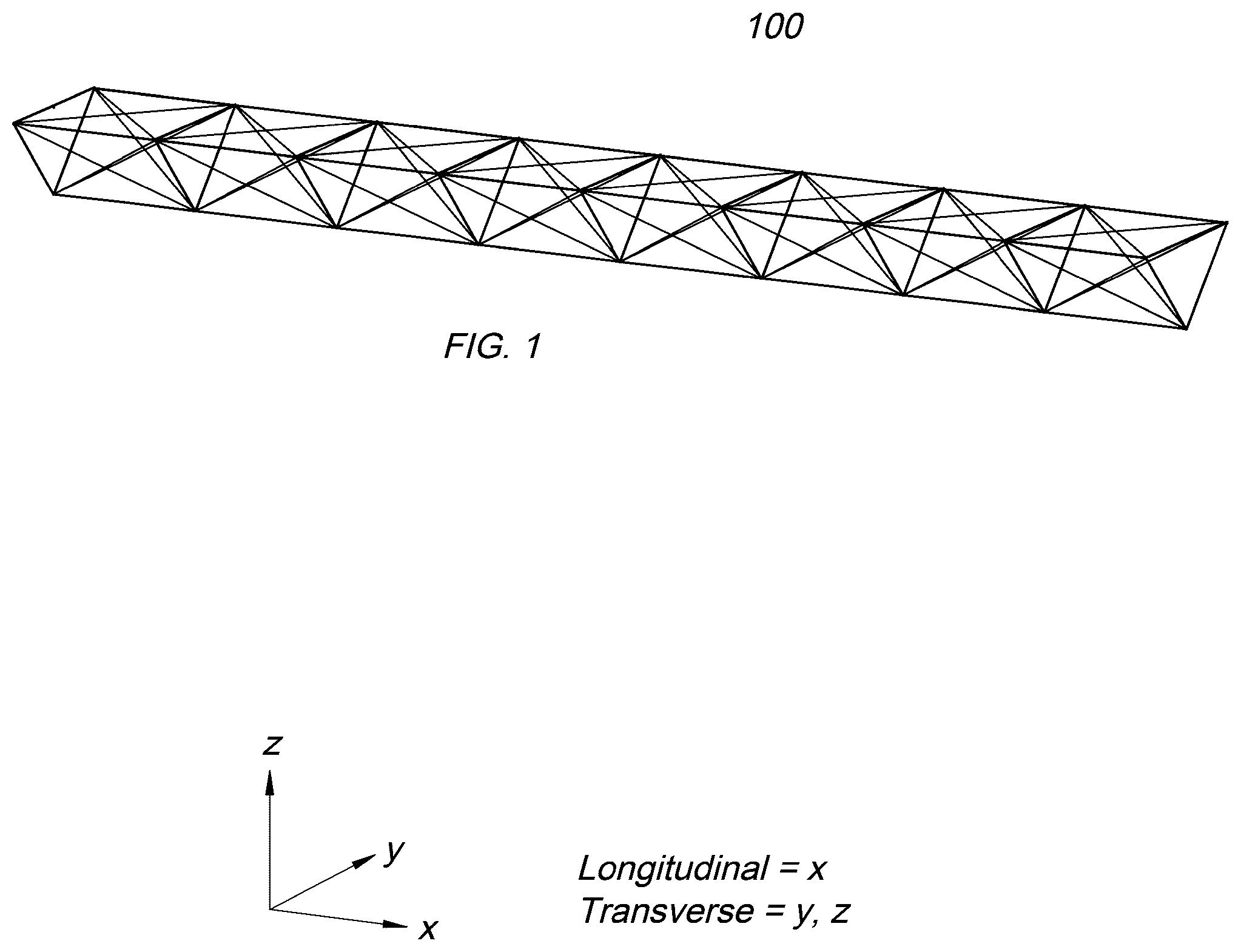 Patent US12583628 — Deployable, ultra-stowable truss for space applications — Figure 1