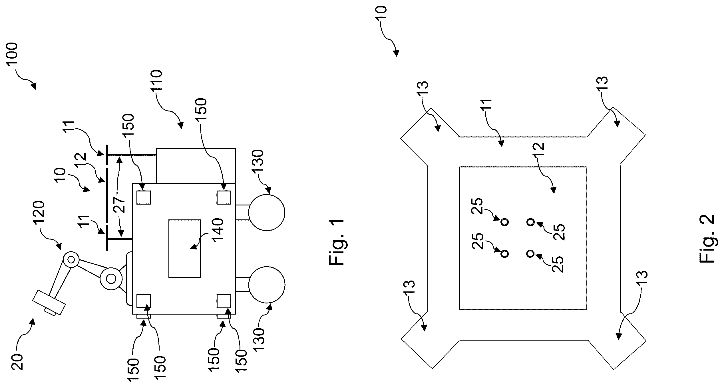 Patent US12583637 — Multi-use platform for a mobile robot — Figure 1