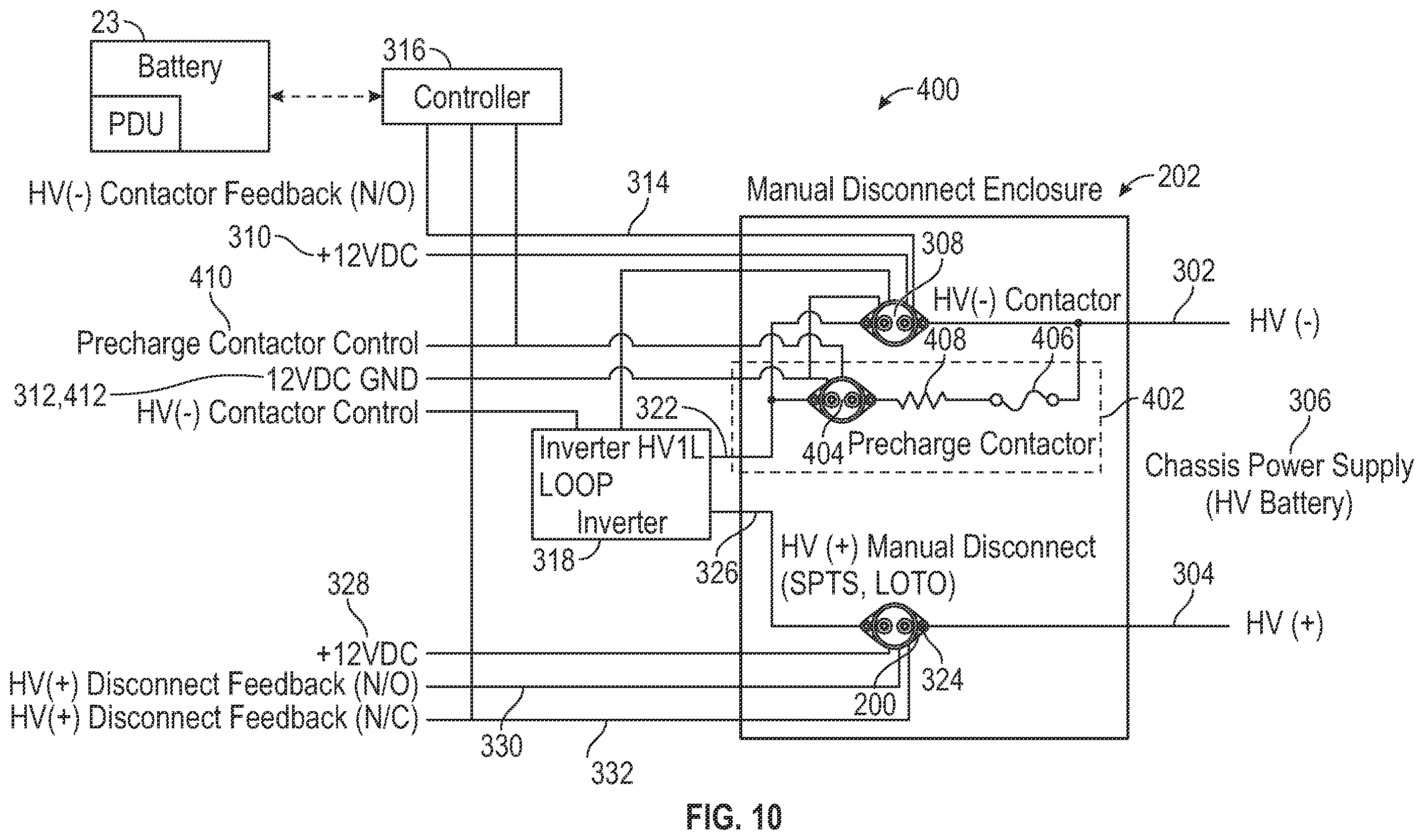 Patent US12583671 Figure 10 – Refuse truck with helical pump