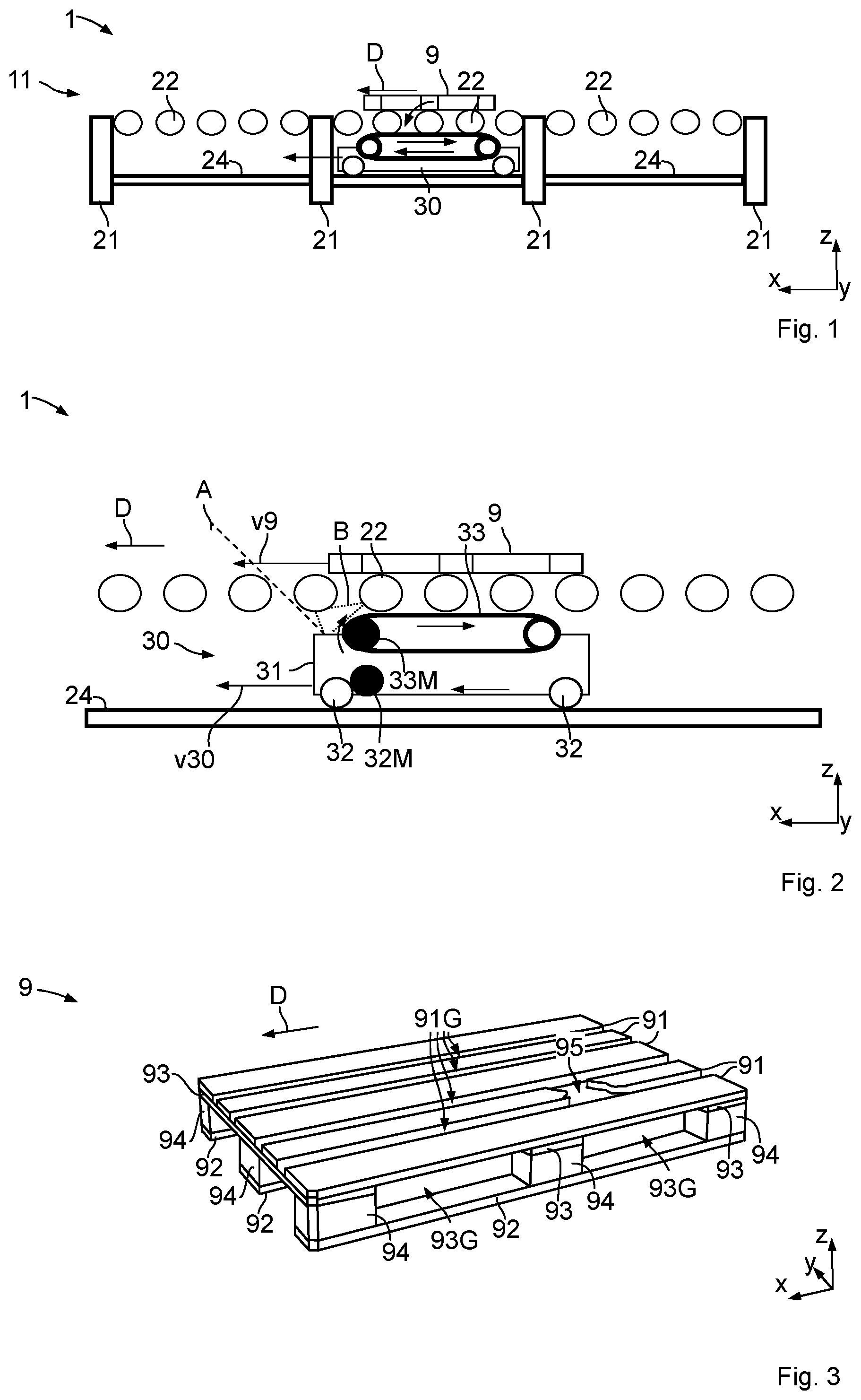 Patent US12583682 — Conveyor arrangement — Figure 1