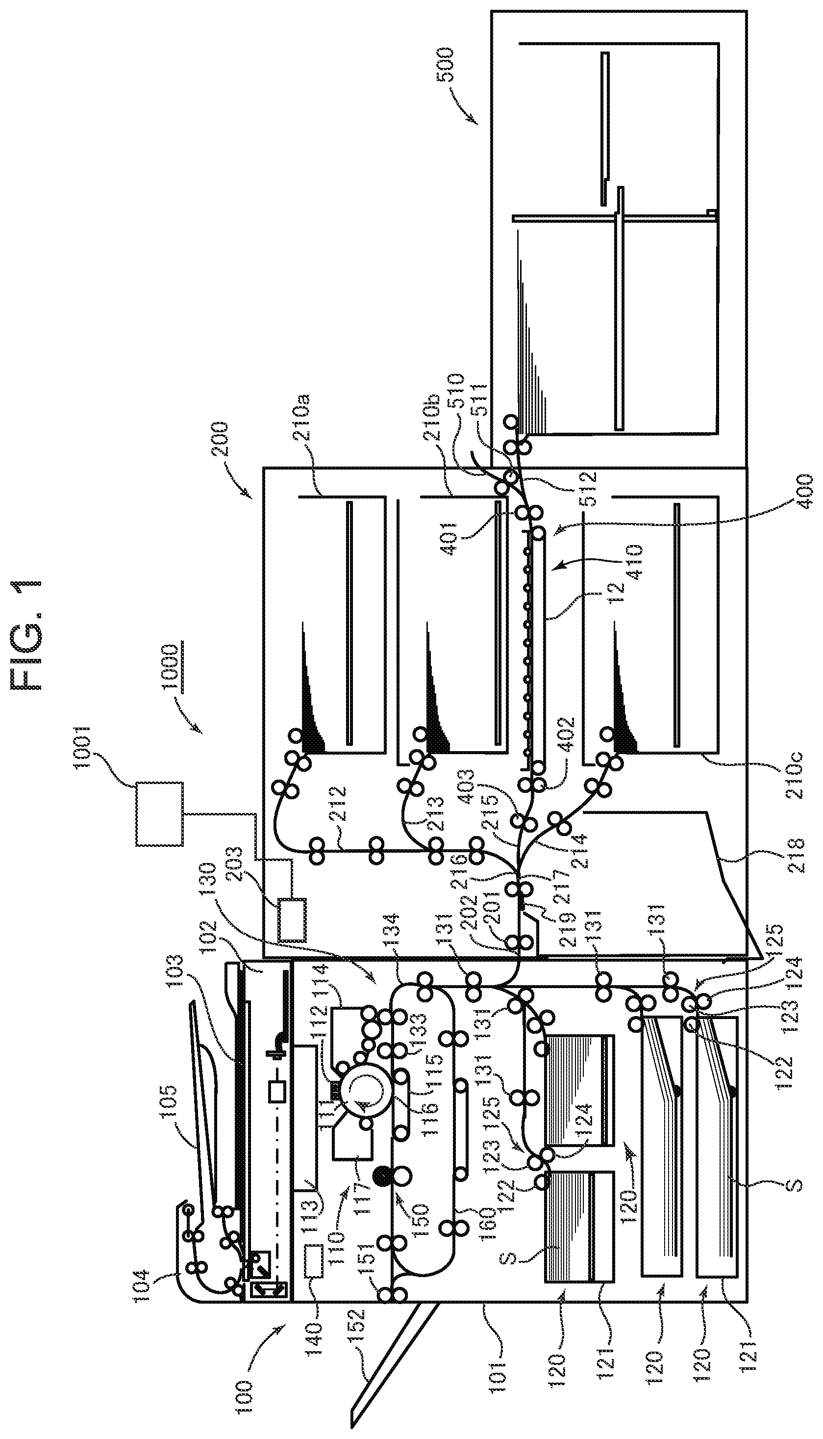 Patent US12583698 Figure 1 – Sheet conveying apparatus
