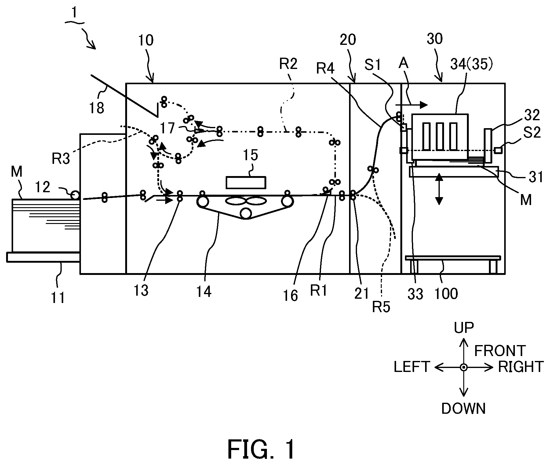 Patent US12583705 — Medium loading device — Figure 1
