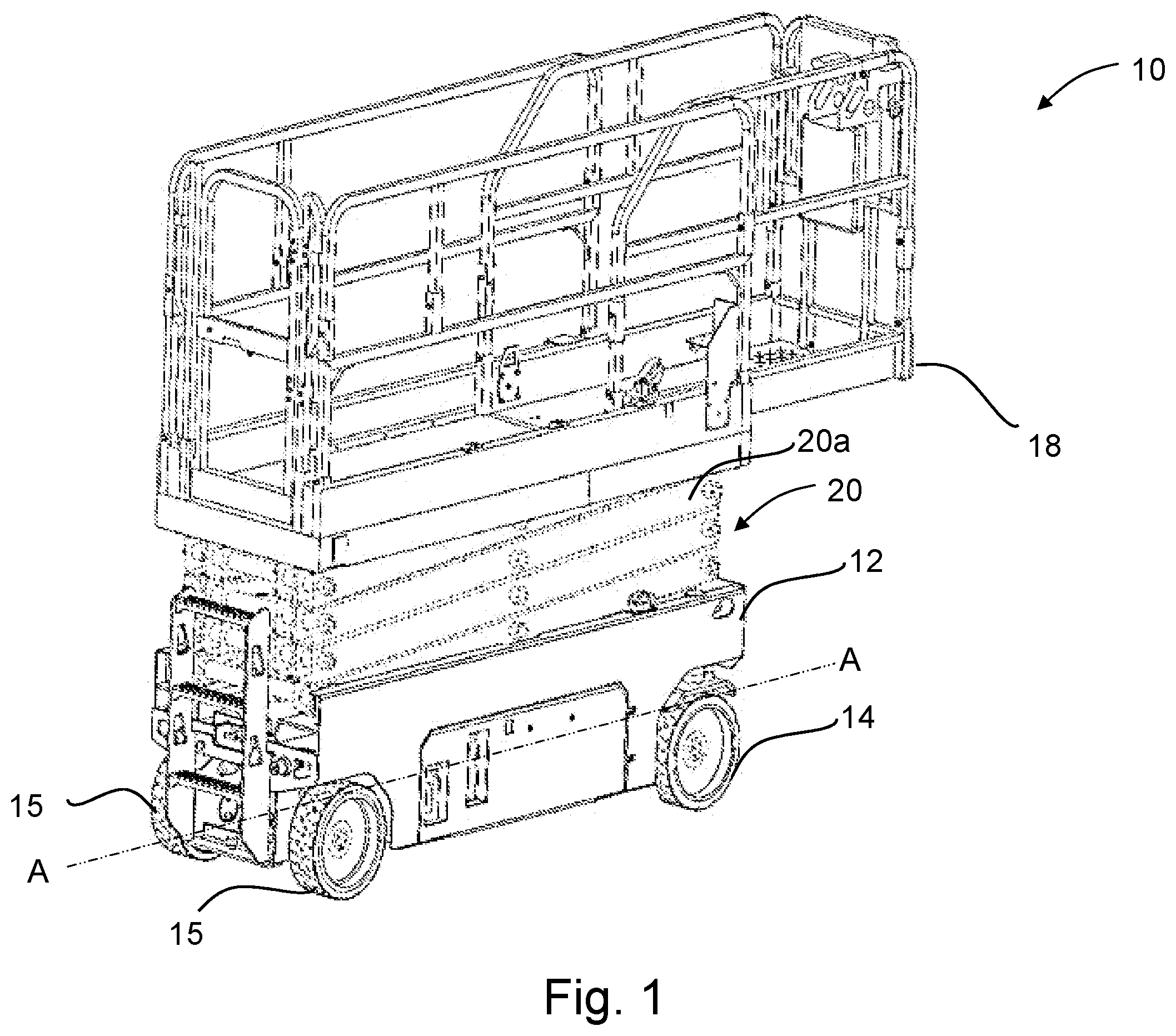 Patent US12583722 — Stability system — Figure 1