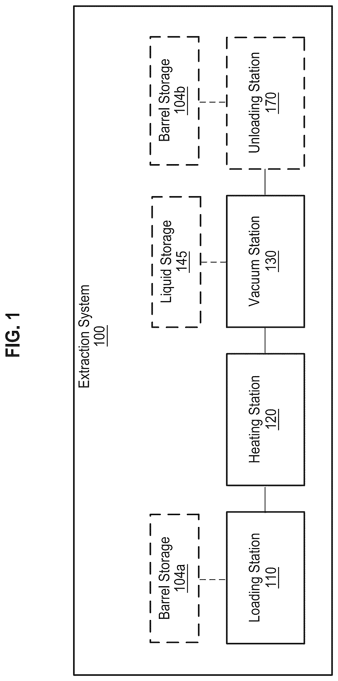 Patent US12583729 — Systems and methods of liquid extraction from empty barrels — Figure 1