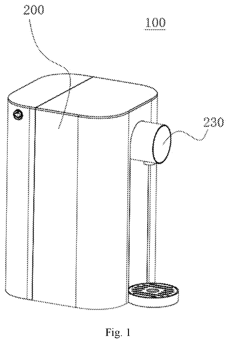 Patent US12583761 — Purification device and liquid storage tank — Figure 1